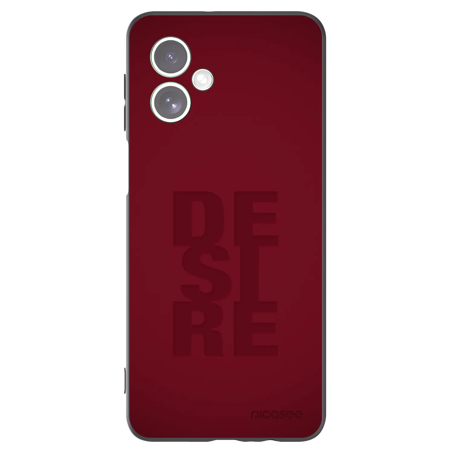 Picasee crna silikonska maskica za Motorola Moto G54 5G - Desire