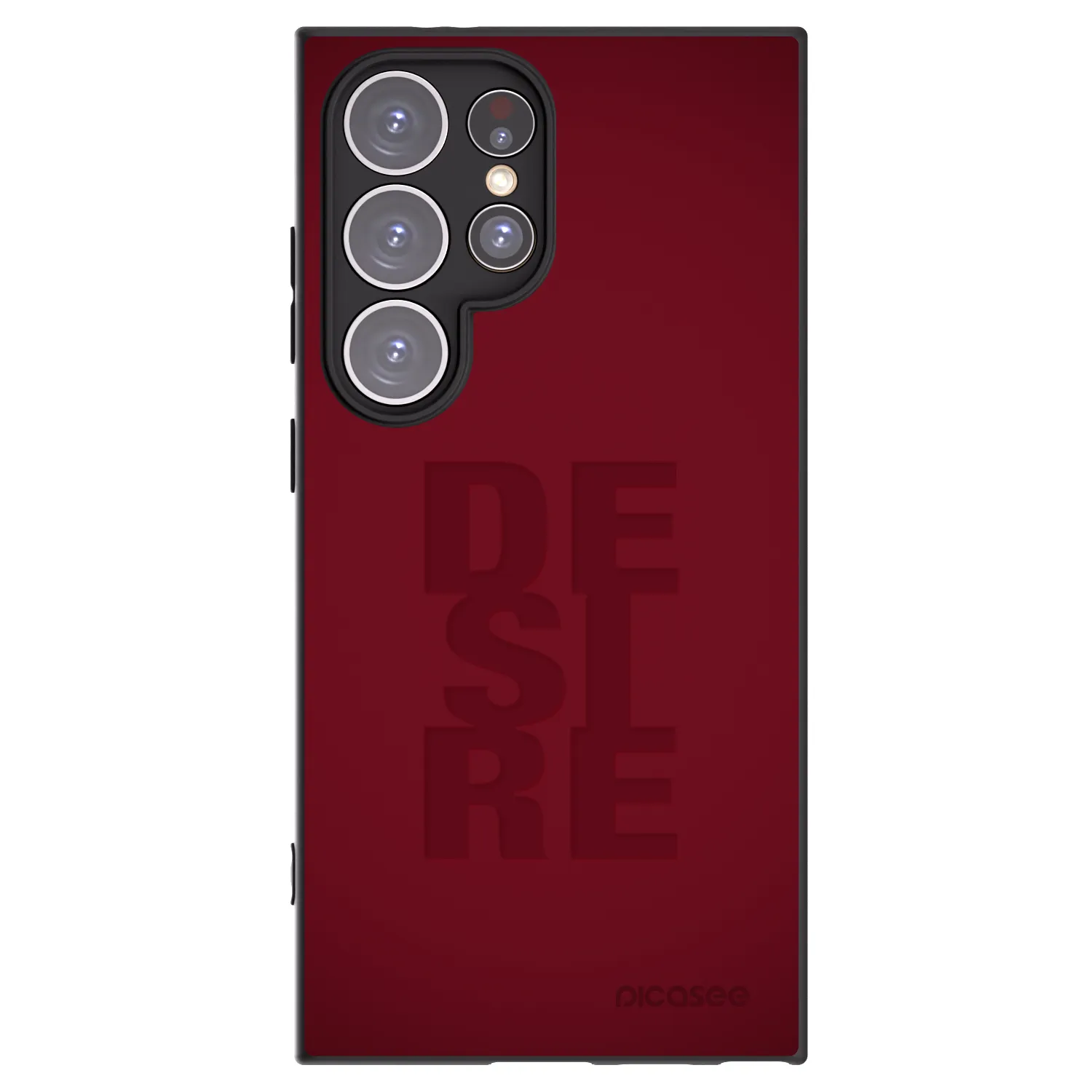 Picasee crna silikonska maskica za Samsung Galaxy S24 Ultra S928B 5G - Desire