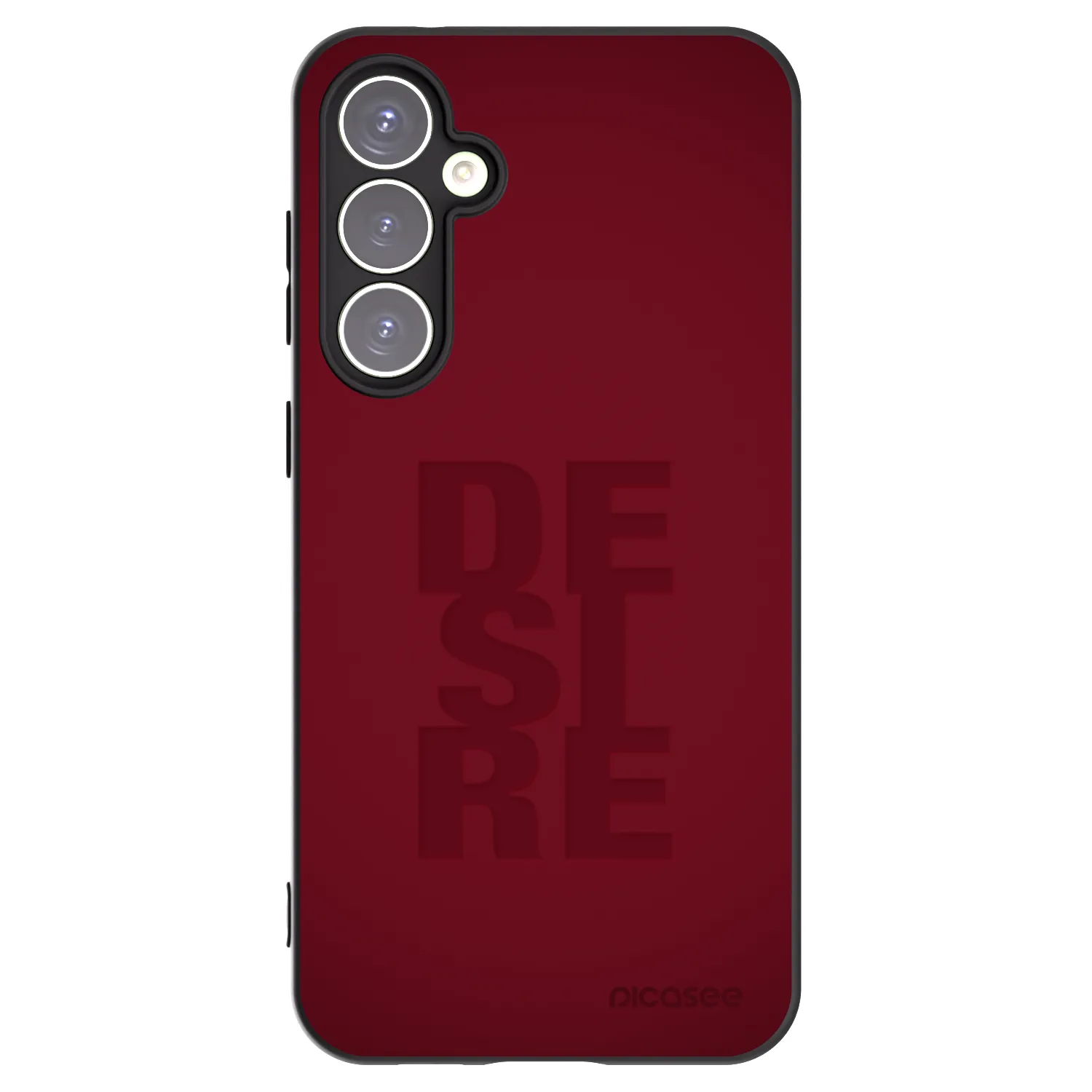 Picasee crna silikonska maskica za Samsung Galaxy S23 FE S711B - Desire