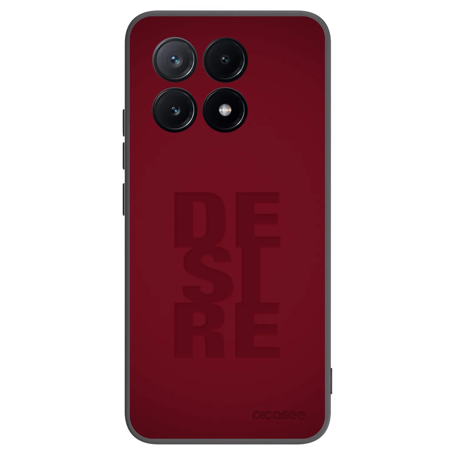 Picasee crna silikonska maskica za Xiaomi Poco X6 Pro - Desire