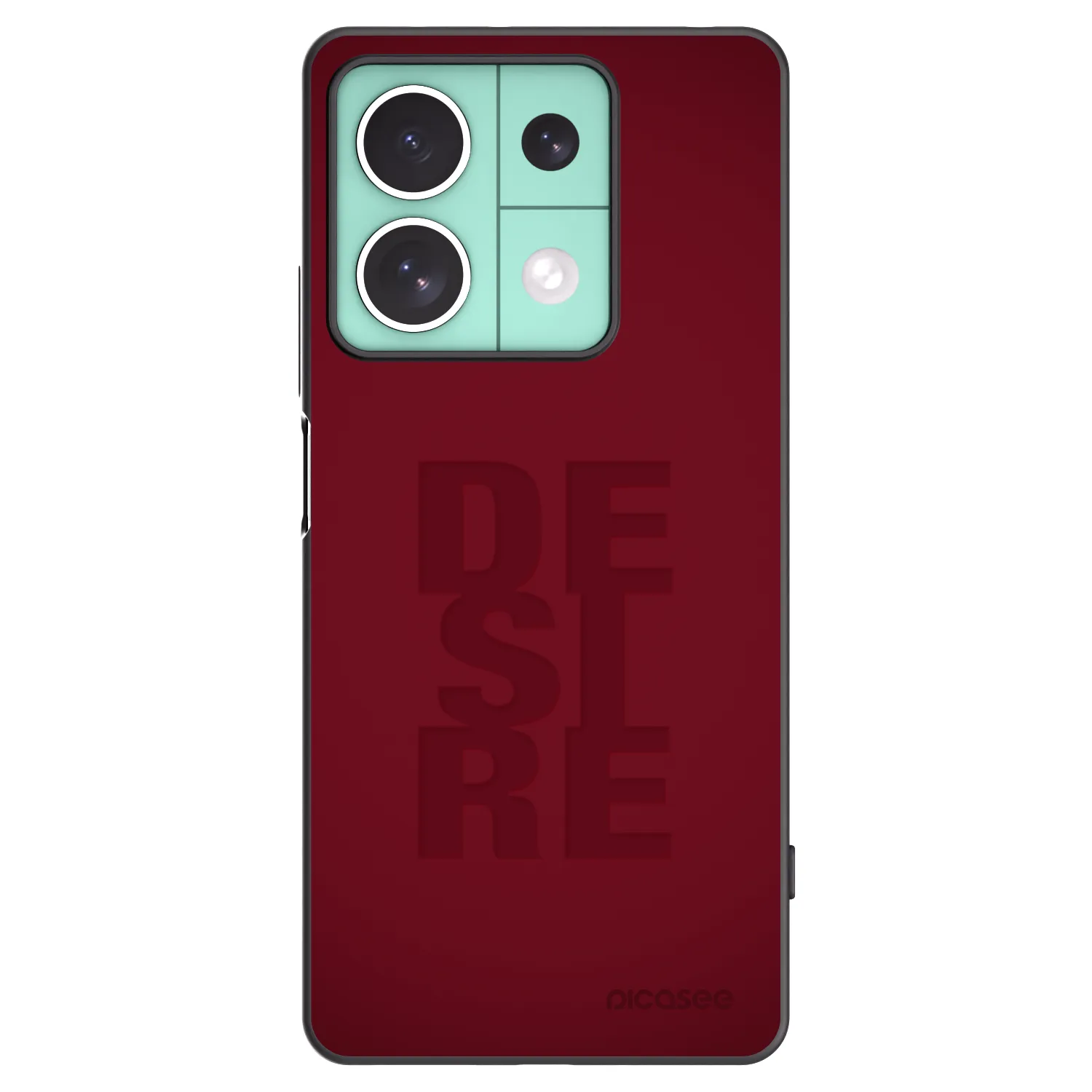 Picasee crna silikonska maskica za Xiaomi Redmi Note 13 5G - Desire