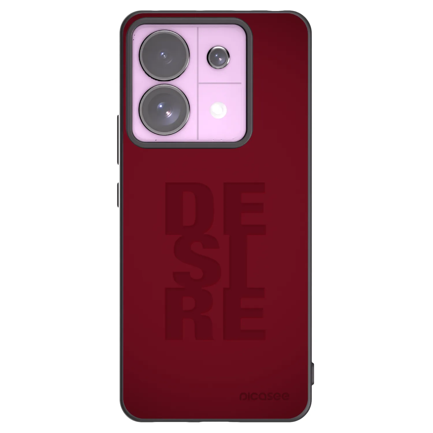 Picasee crna silikonska maskica za Xiaomi Redmi Note 13 Pro 5G - Desire