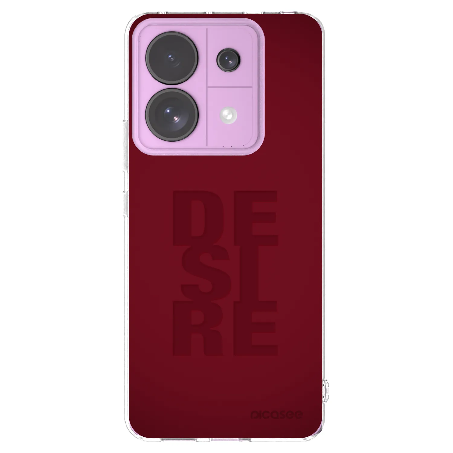 Picasee silikonska prozirna maskica za Xiaomi Redmi Note 13 Pro 5G - Desire