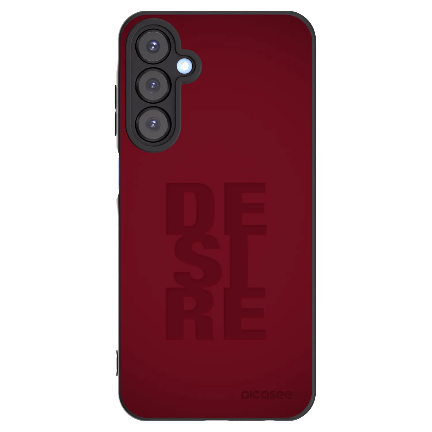 Picasee crna silikonska maskica za Samsung Galaxy A25 A256B 5G - Desire