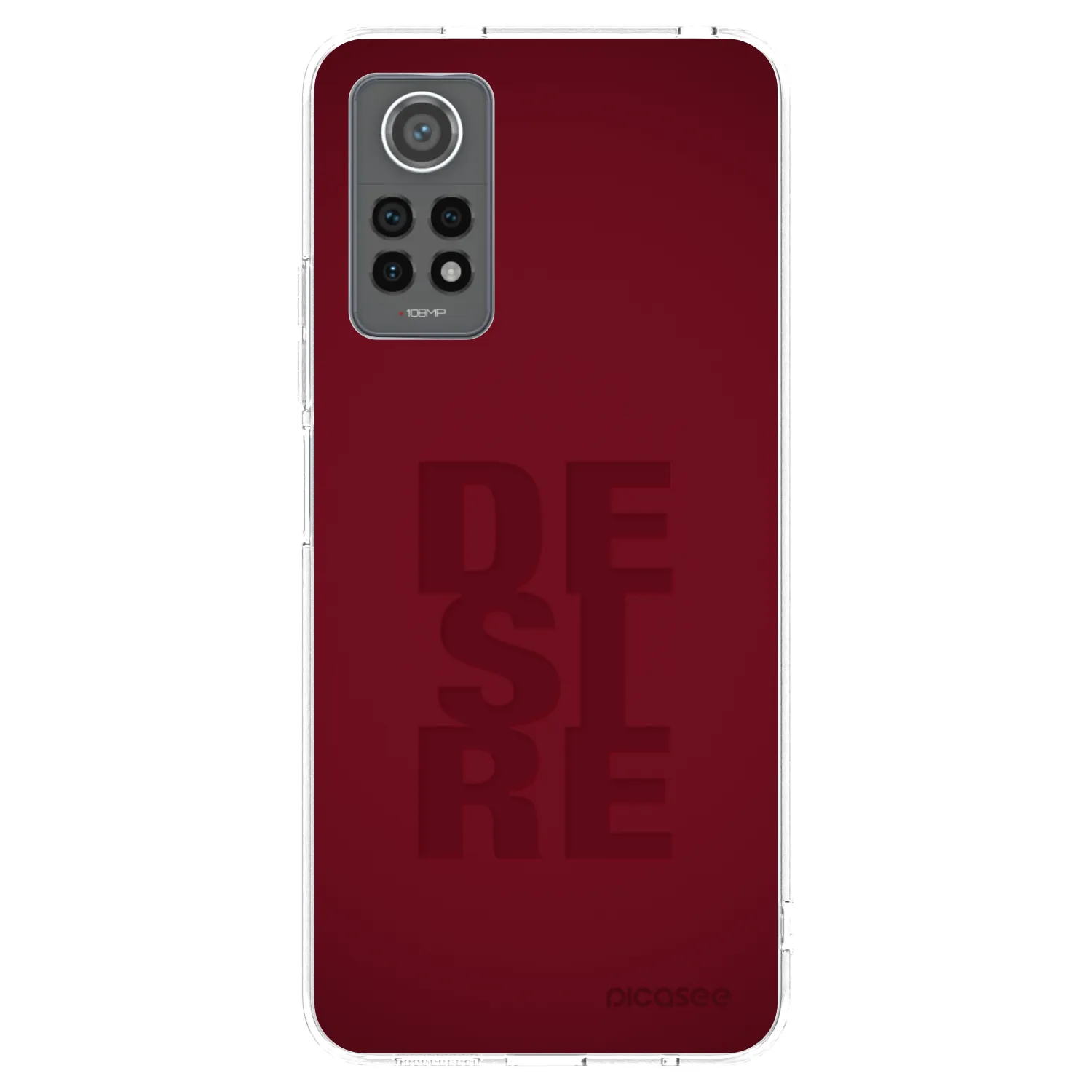 Picasee silikonska prozirna maskica za Xiaomi Redmi Note 12 Pro 4G - Desire