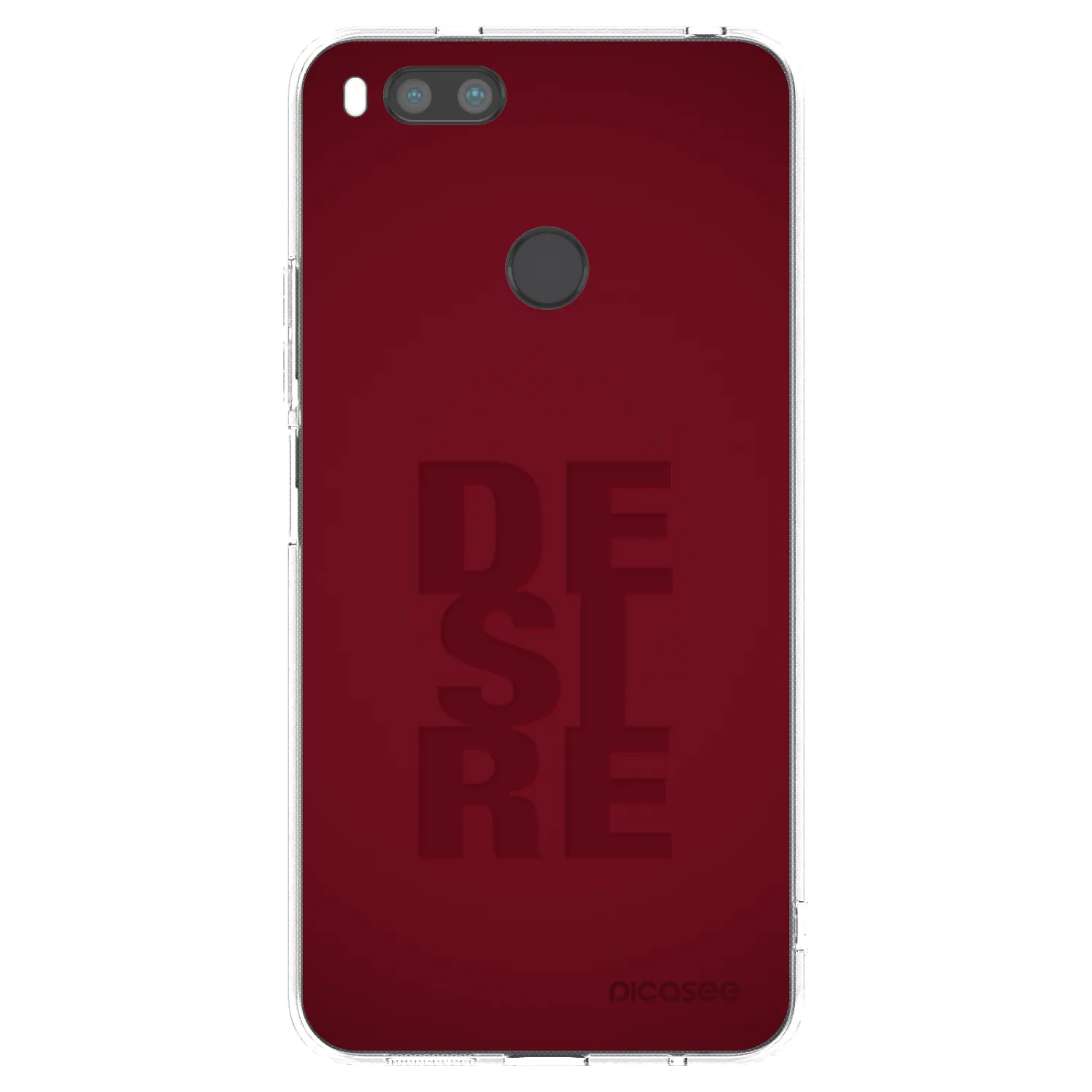 Picasee silikonska prozirna maskica za Xiaomi Mi A1 Global - Desire