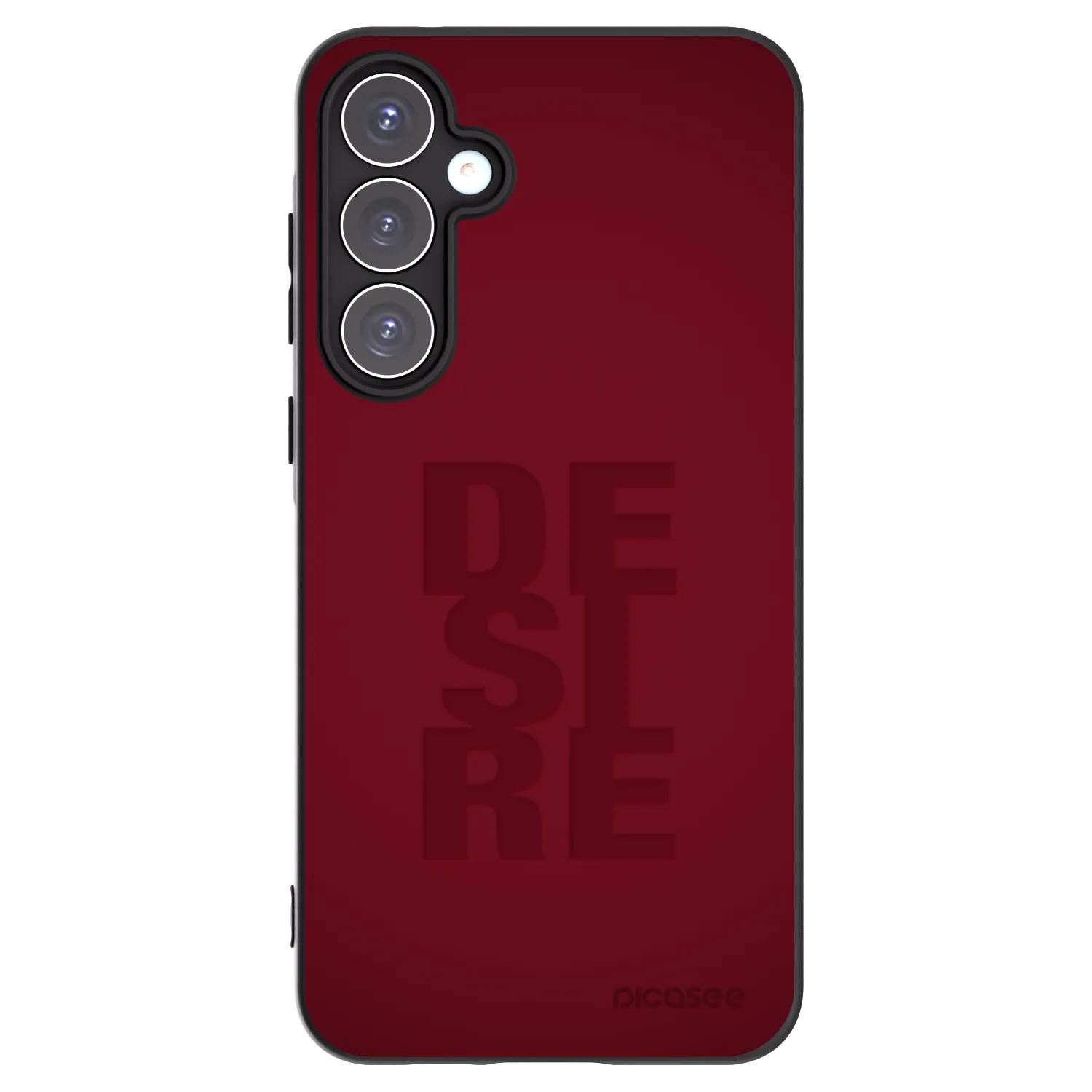 Picasee crna silikonska maskica za Samsung Galaxy A55 5G A556B - Desire