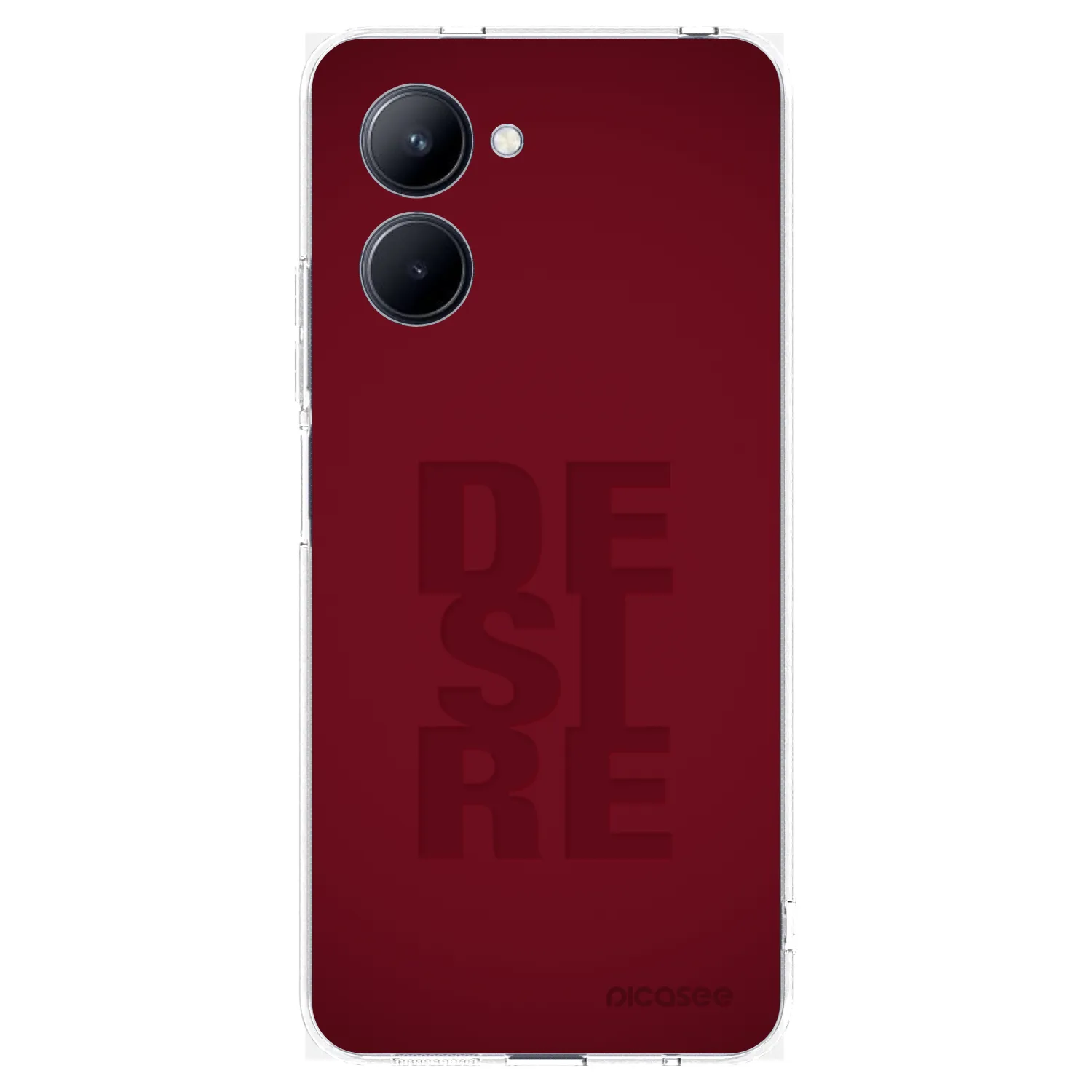 Picasee silikonska prozirna maskica za Realme C33 (2023) - Desire