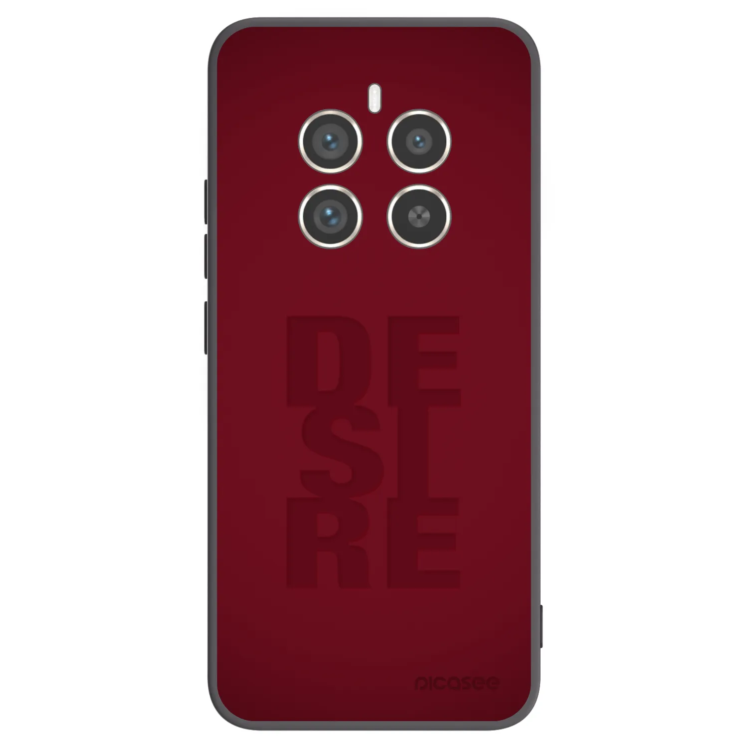 Picasee crna silikonska maskica za Realme 12 Pro 5G - Desire