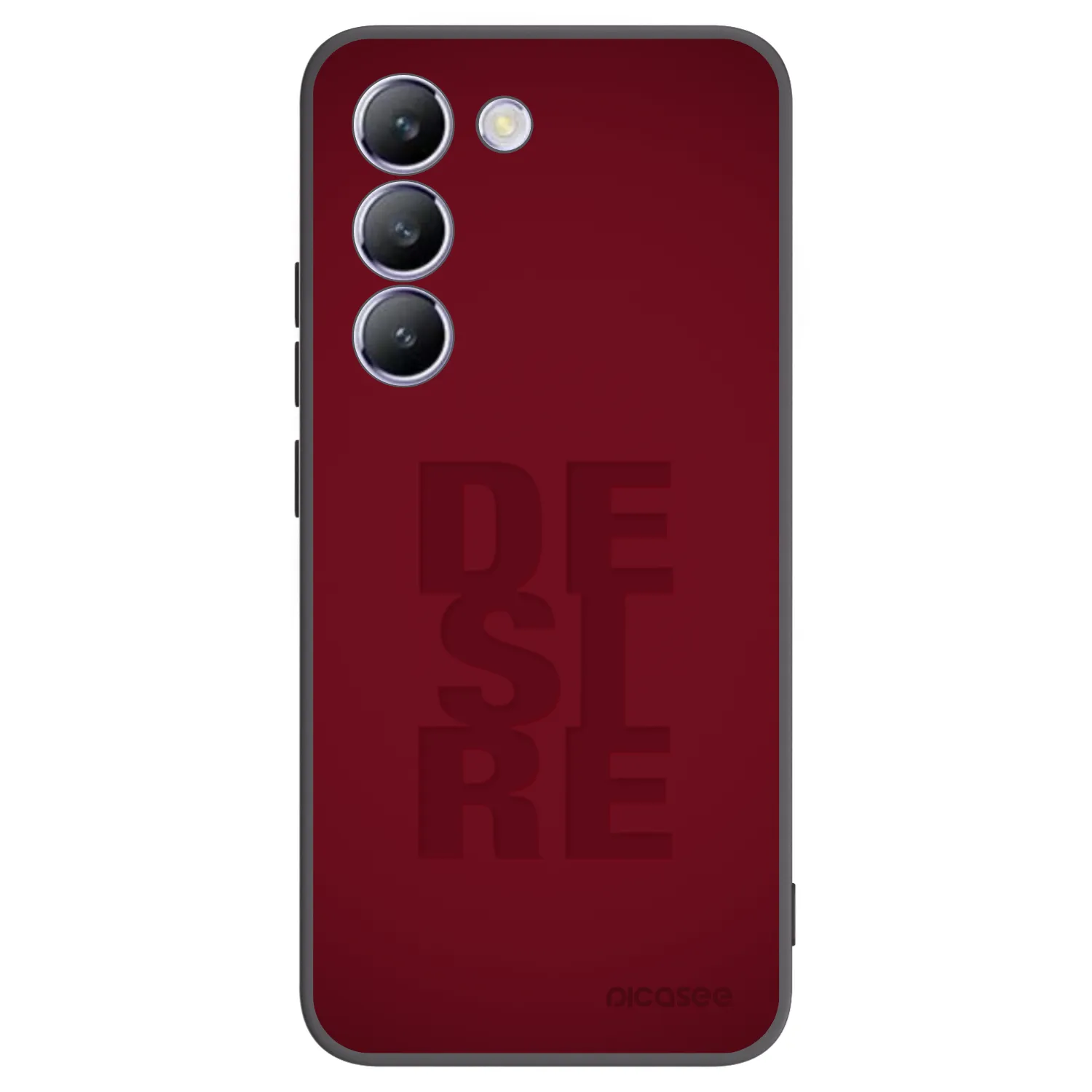 Picasee crna silikonska maskica za Vivo V40 SE 5G - Desire