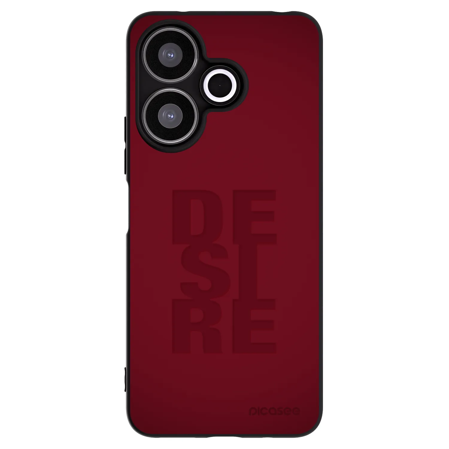 Picasee crna silikonska maskica za Xiaomi Redmi 13 4G - Desire