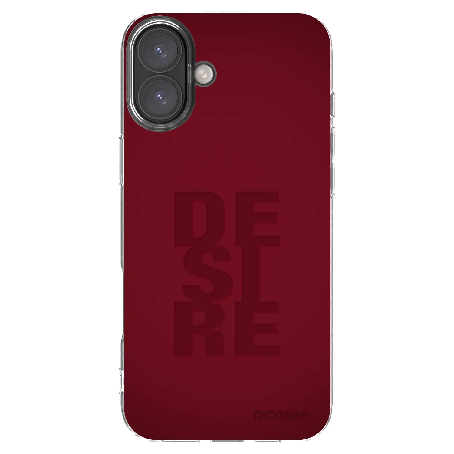 Picasee silikonska prozirna maskica za Apple iPhone 16 Plus - Desire