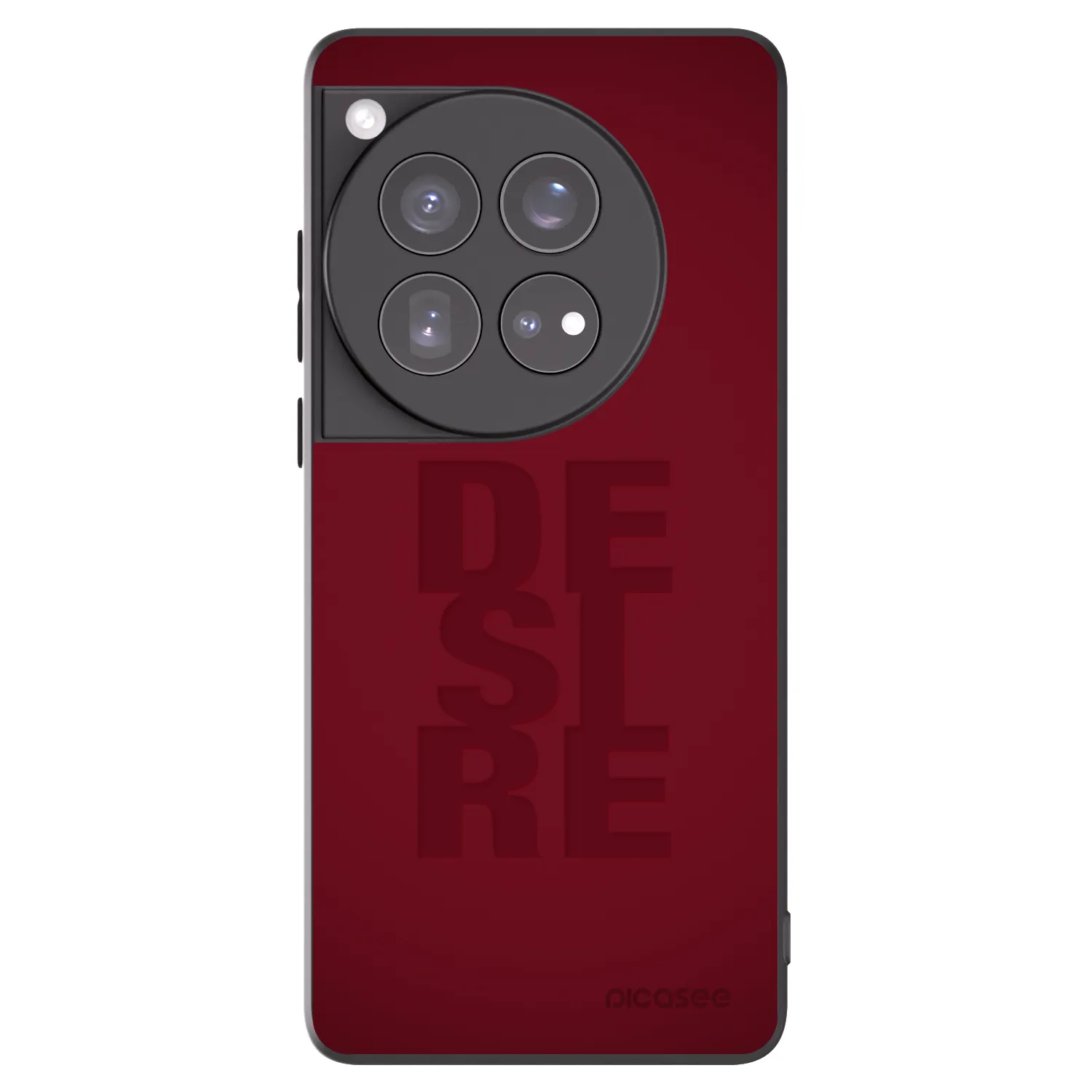 Picasee crna silikonska maskica za OnePlus 12 5G - Desire