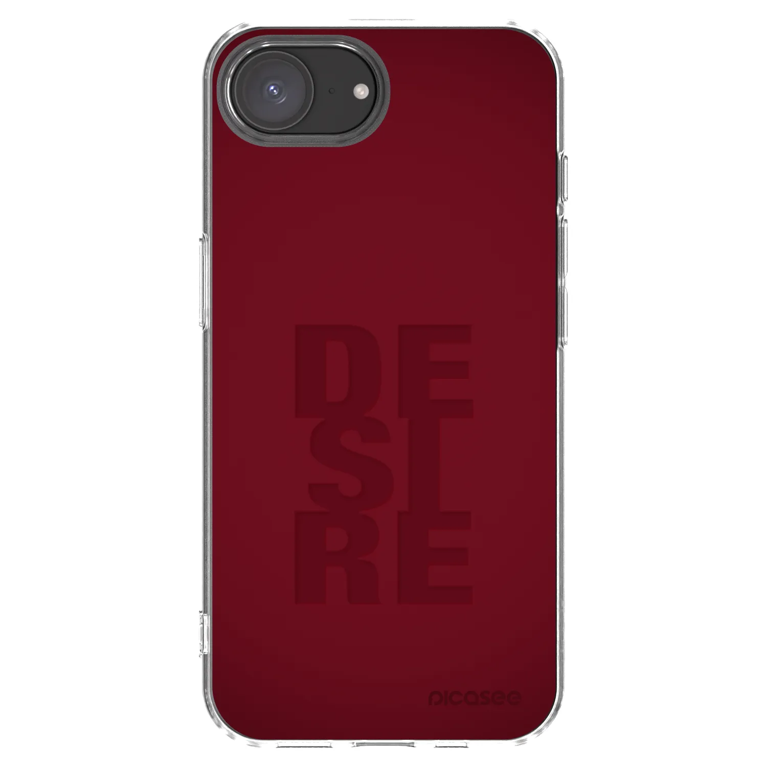 Picasee silikonska prozirna maskica za Apple iPhone 16e - Desire