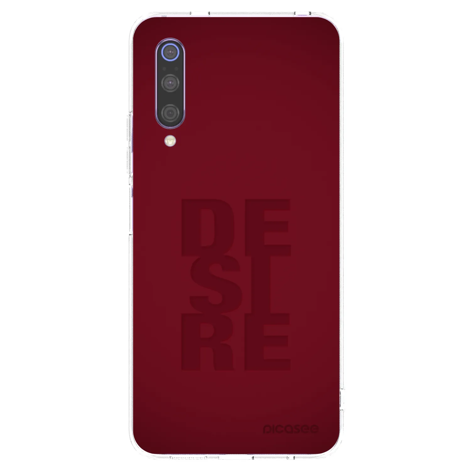 Picasee silikonska prozirna maskica za Xiaomi Mi 9 - Desire
