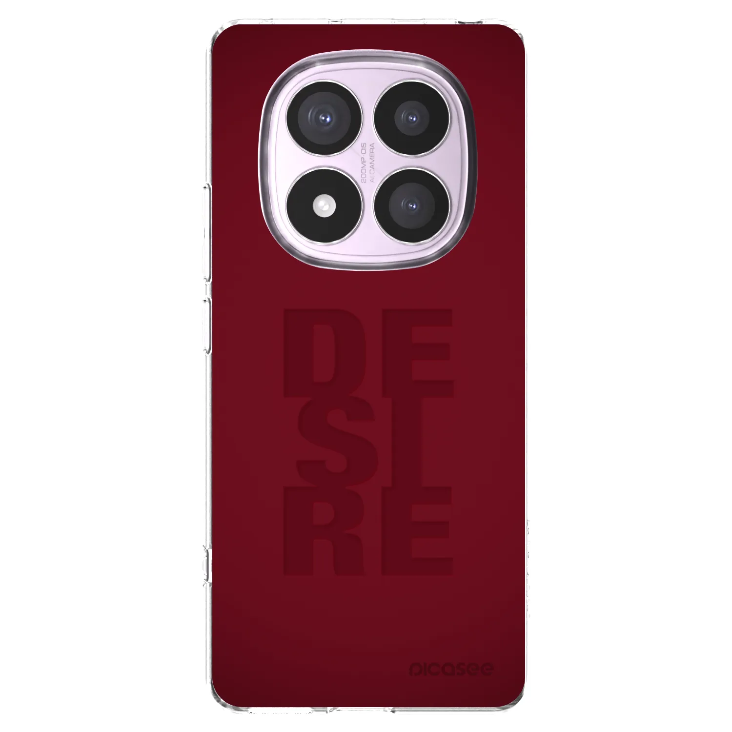Picasee silikonska prozirna maskica za Xiaomi Redmi Note 14 Pro 5G - Desire