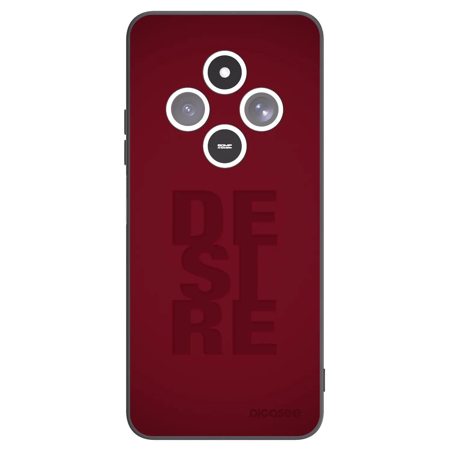 Picasee crna silikonska maskica za Xiaomi Redmi 14C - Desire