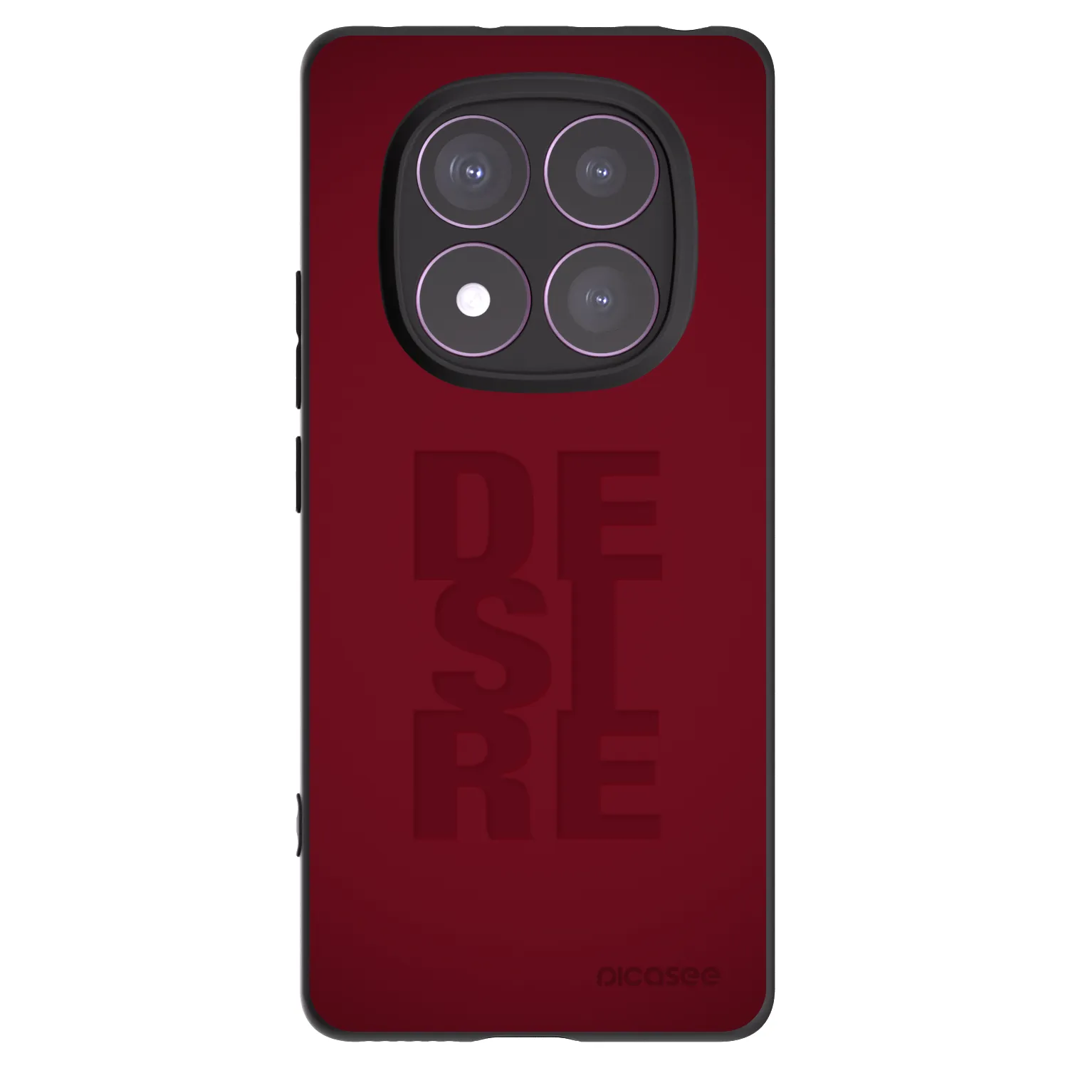 Picasee crna silikonska maskica za Xiaomi Redmi Note 14 Pro 4G - Desire