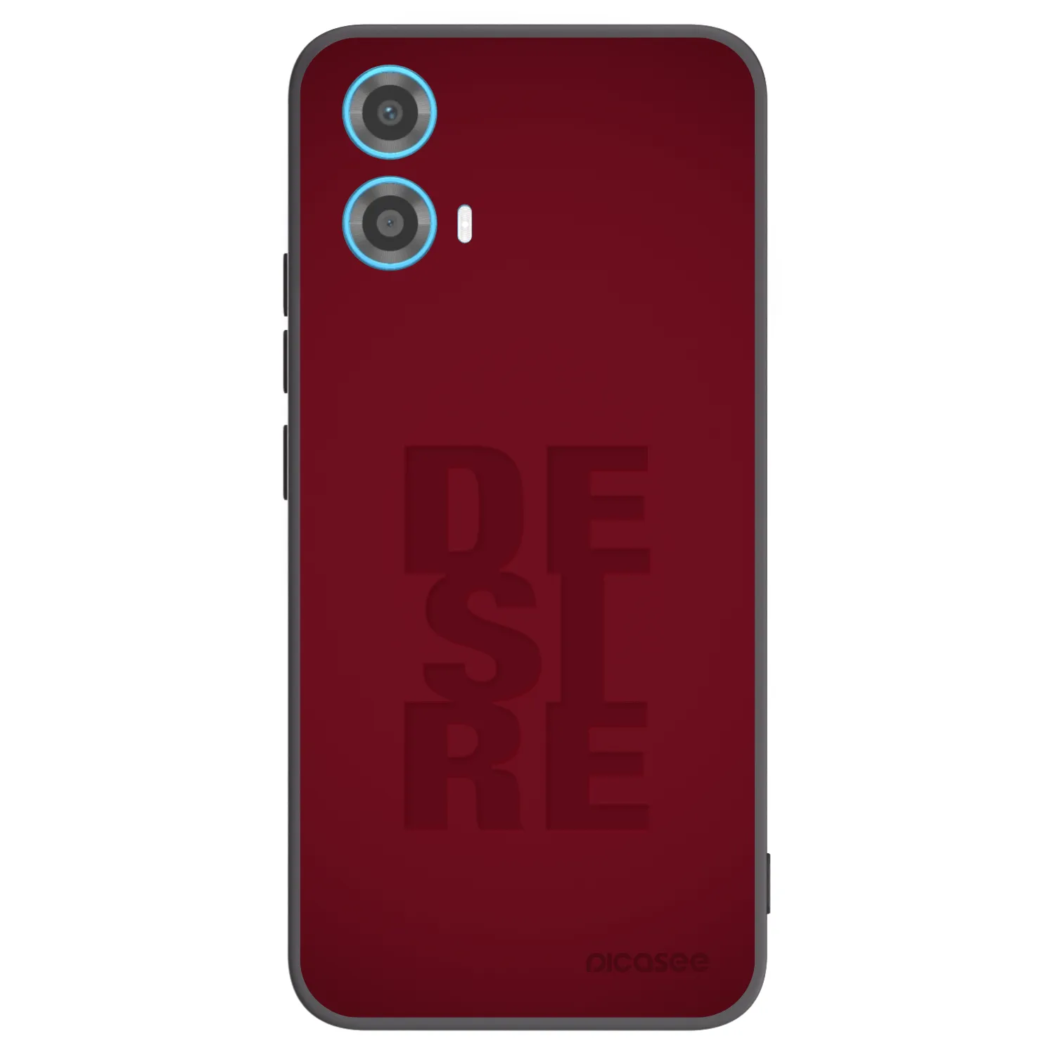 Picasee crna silikonska maskica za Motorola Moto G34 5G - Desire
