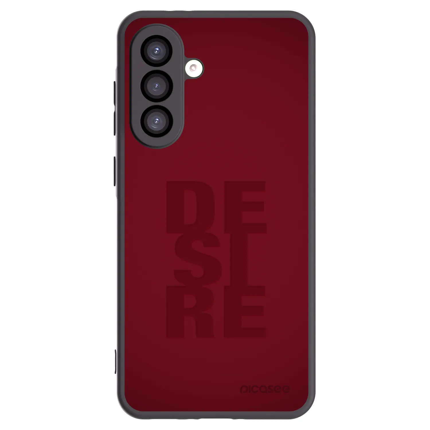 Picasee crna silikonska maskica za Samsung Galaxy A26 5G A266B - Desire