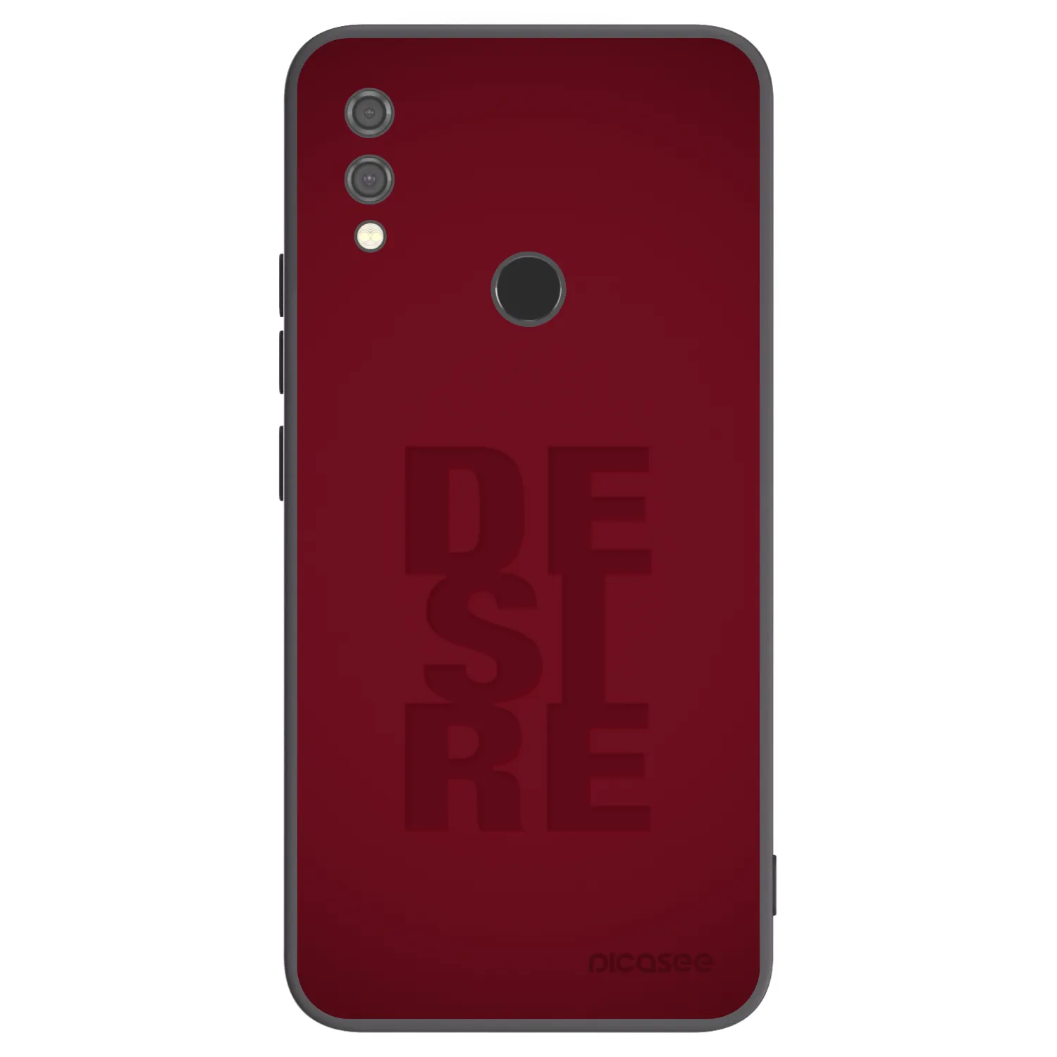 Picasee crna silikonska maskica za Xiaomi Redmi Note 7 - Desire
