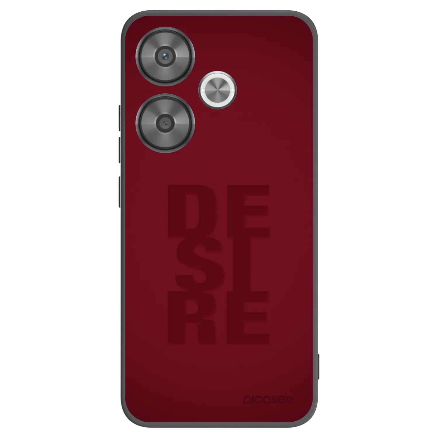 Picasee crna silikonska maskica za Xiaomi Poco F6 - Desire