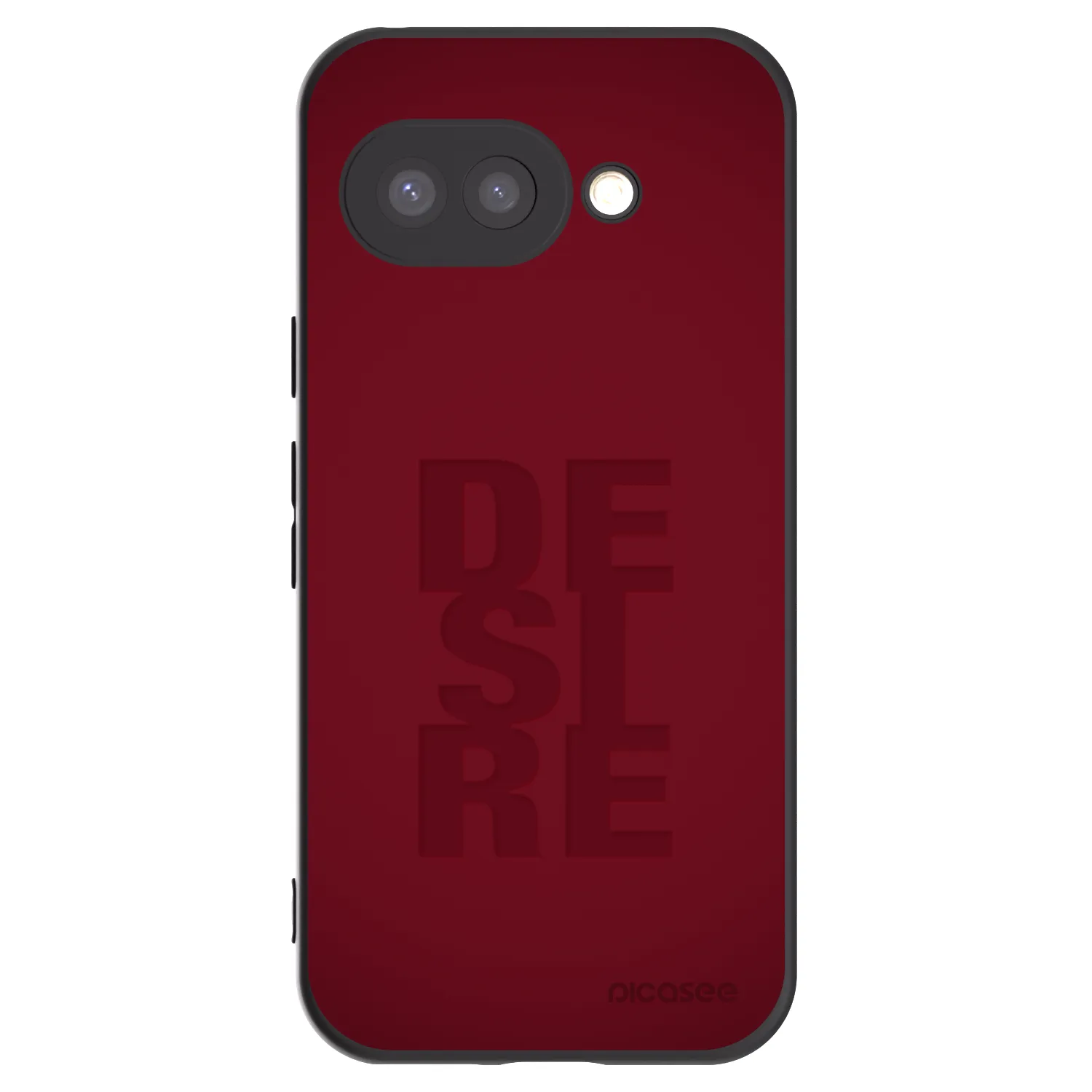 Picasee crna silikonska maskica za Google Pixel 9a - Desire