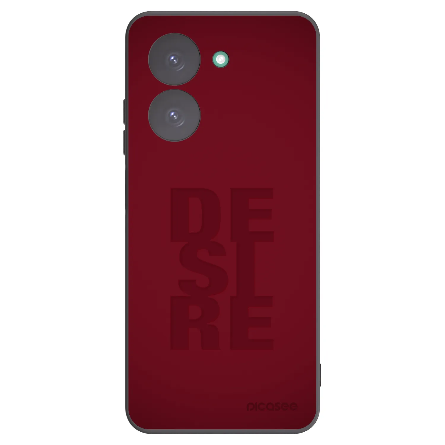 Picasee crna silikonska maskica za Xiaomi Redmi A5 - Desire