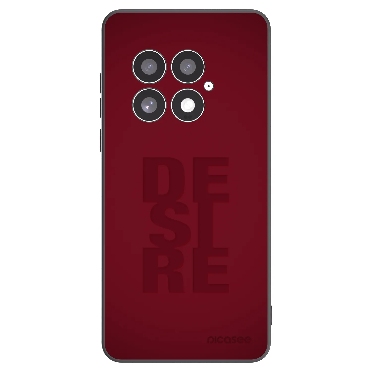 Picasee crna silikonska maskica za OnePlus 13 5G - Desire