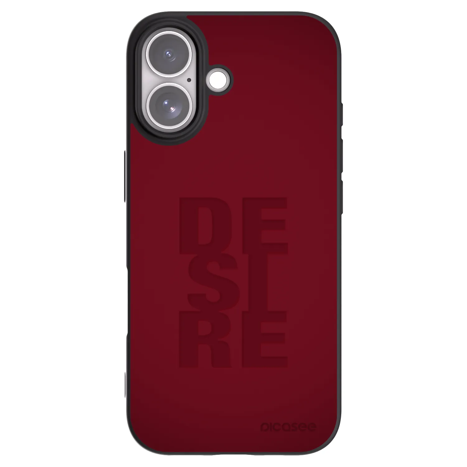Picasee crna silikonska maskica za Apple iPhone 17 - Desire