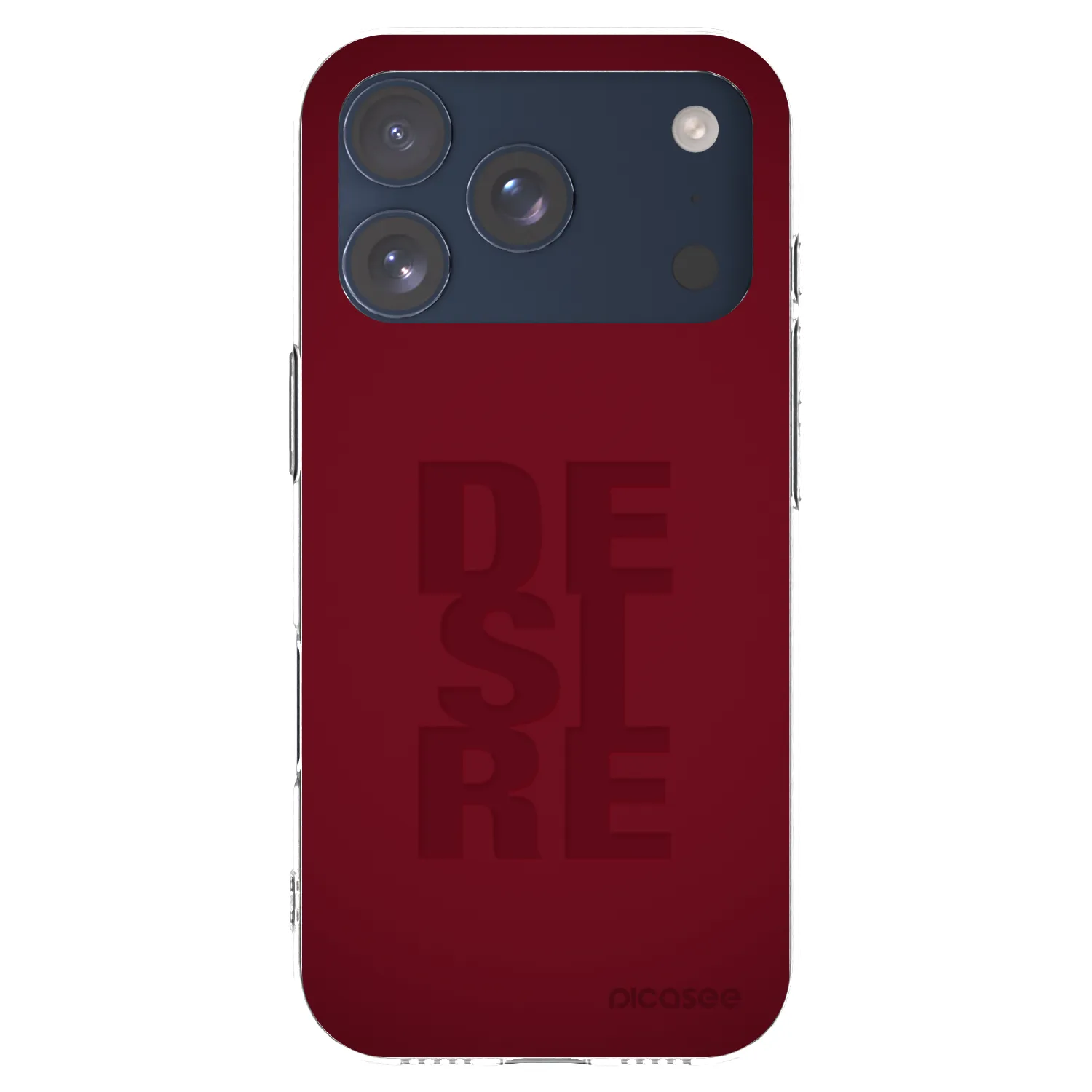 Picasee silikonska prozirna maskica za Apple iPhone 17 Pro - Desire