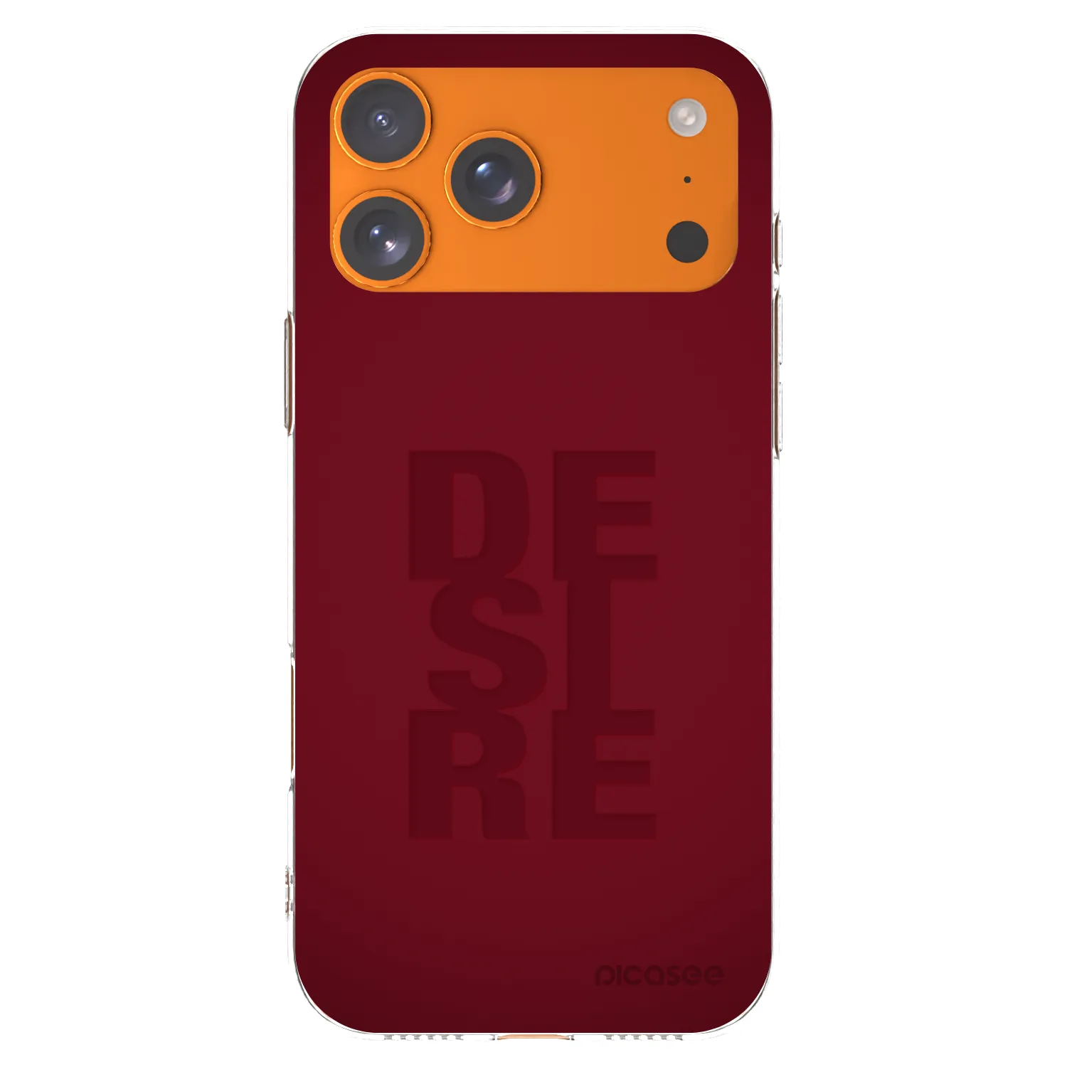 Picasee silikonska prozirna maskica za Apple iPhone 17 Pro Max - Desire