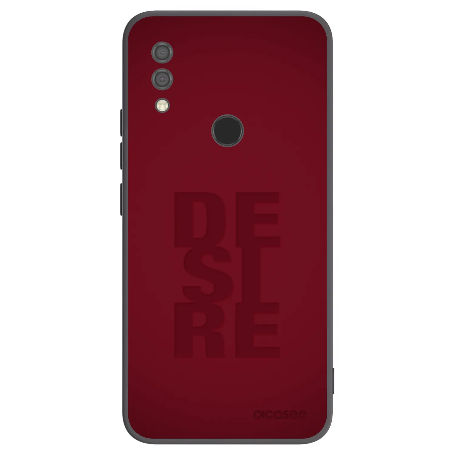 Picasee crna silikonska maskica za Xiaomi Redmi 7 - Desire