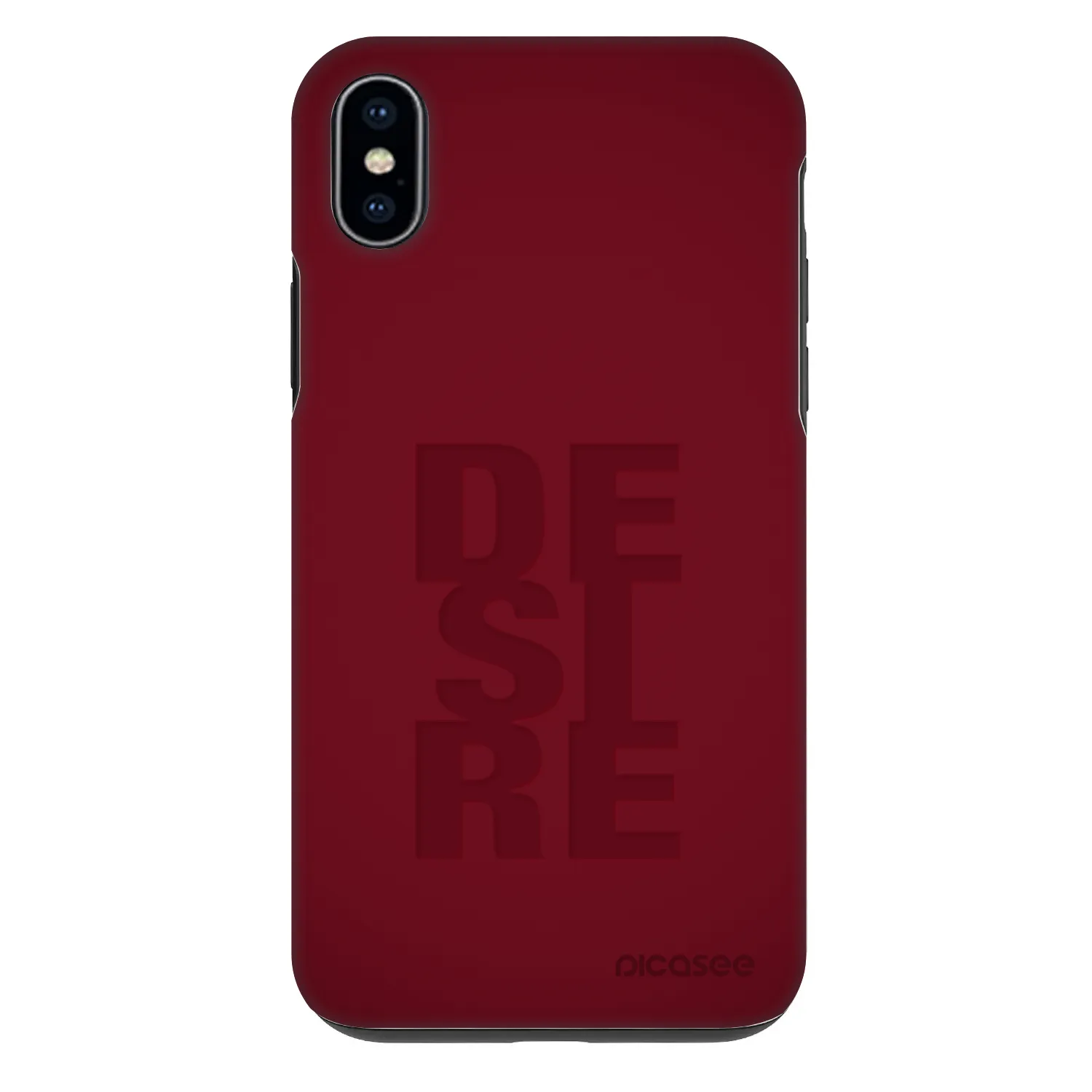 Picasee Fashion Case za Apple iPhone XS Max - Desire