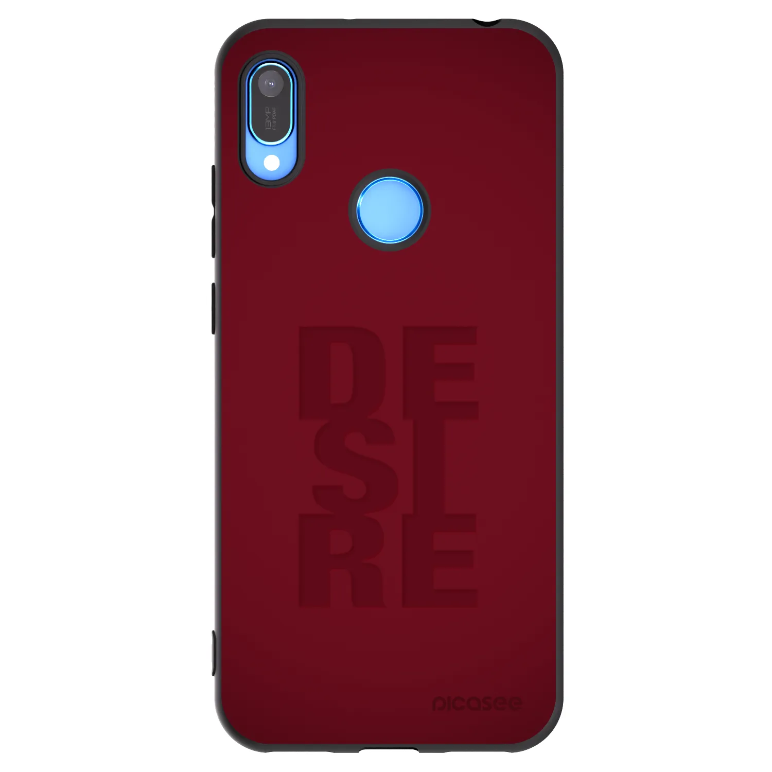Picasee crna silikonska maskica za Huawei Y6 2019 - Desire