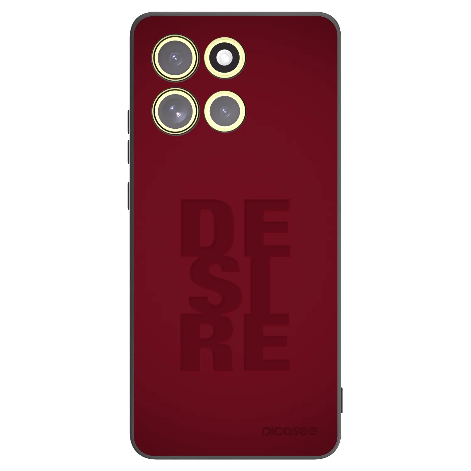 Picasee crna silikonska maskica za Motorola Moto G86 5G - Desire