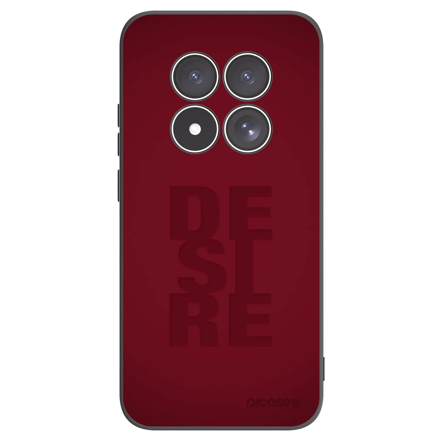 Picasee crna silikonska maskica za Xiaomi Redmi Note 15 Pro 4G - Desire