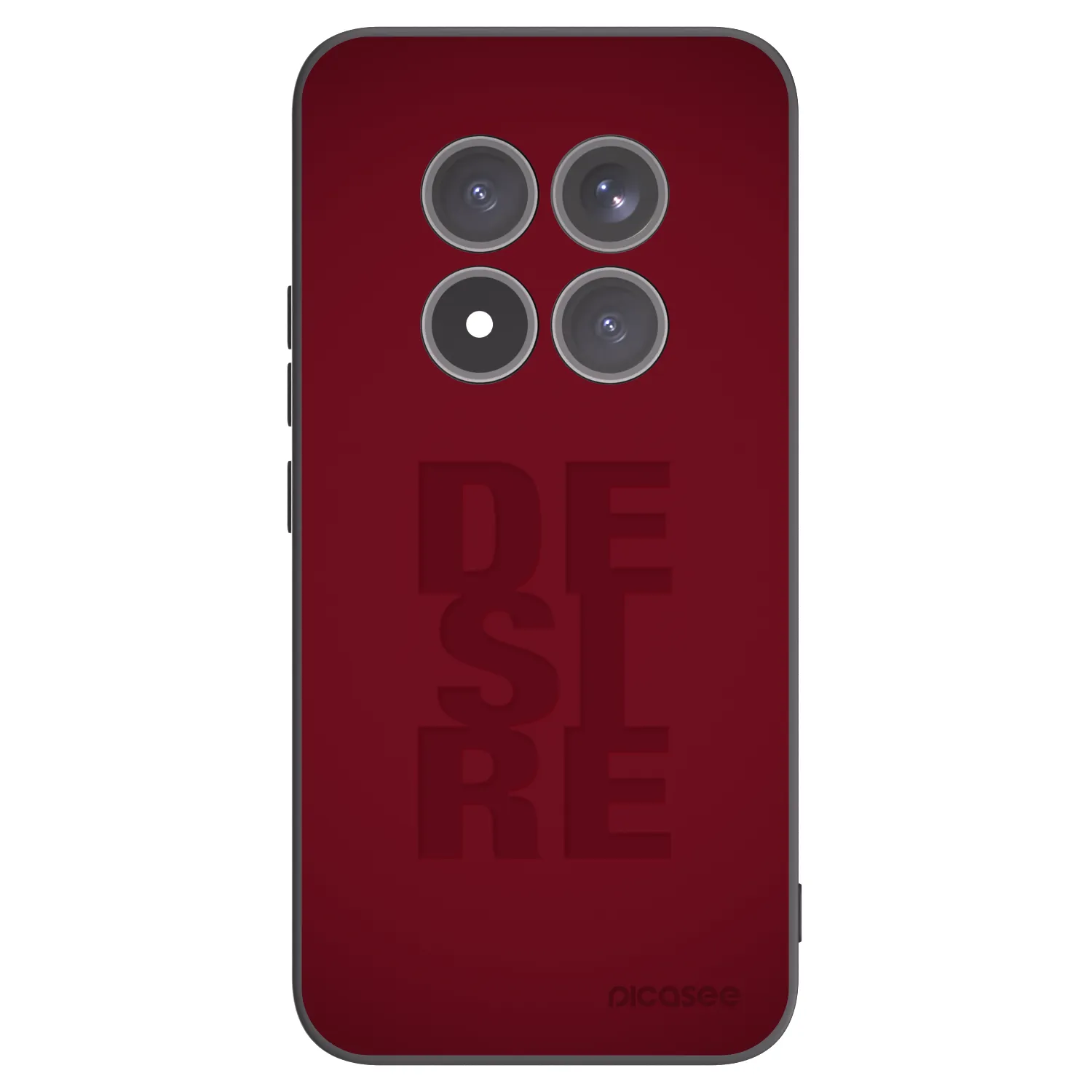 Picasee crna silikonska maskica za Xiaomi Redmi Note 15 Pro+ - Desire