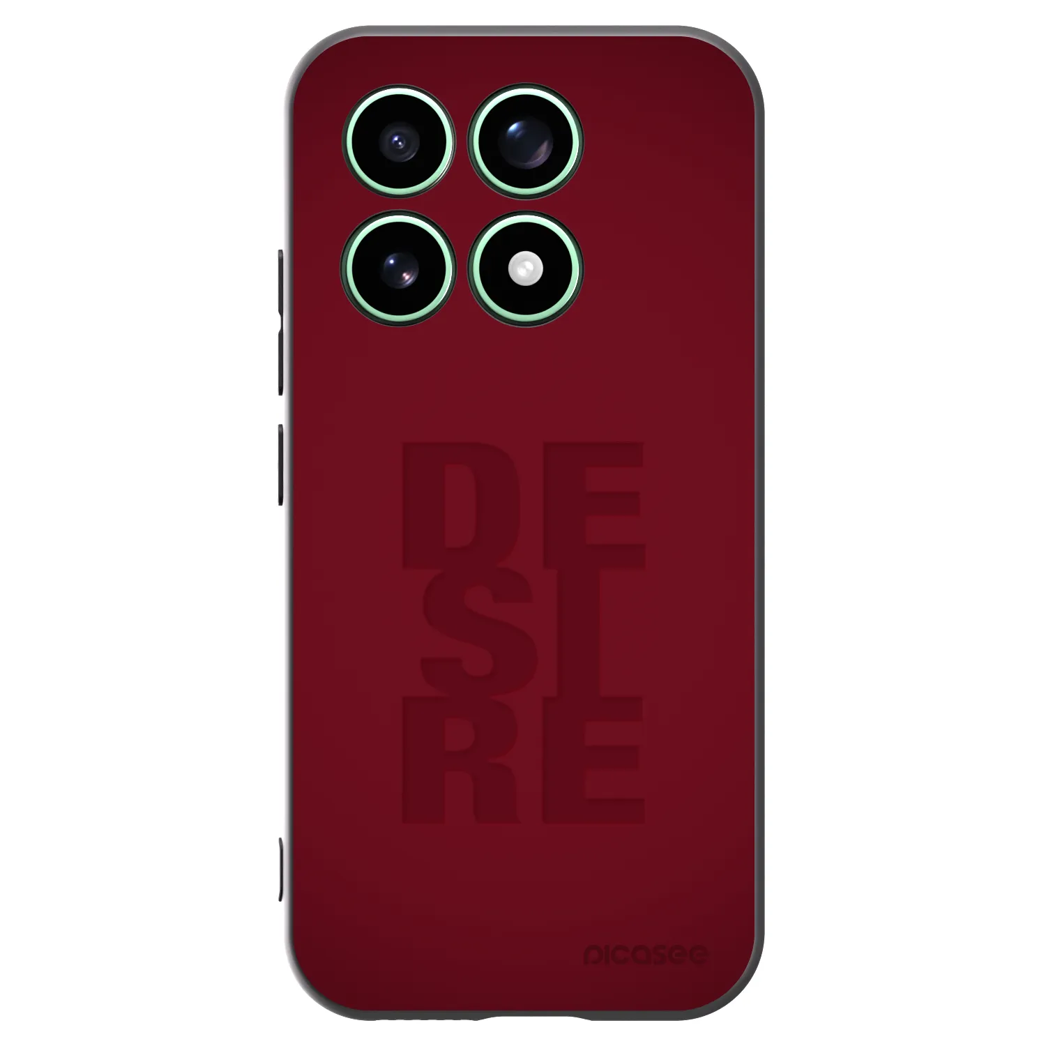 Picasee crna silikonska maskica za Xiaomi 17 - Desire