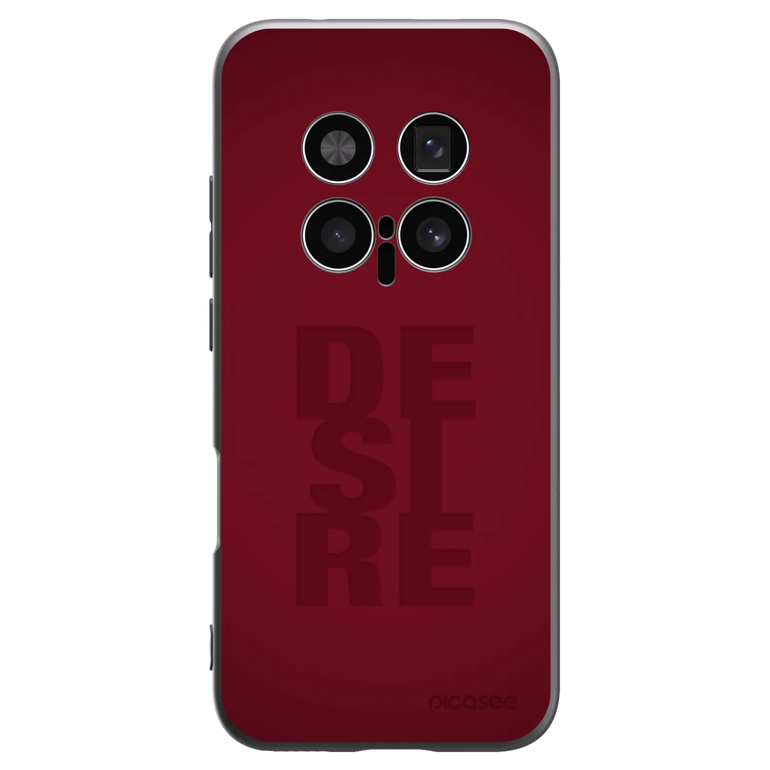 Picasee crna silikonska maskica za Honor Magic8 Pro 5G - Desire
