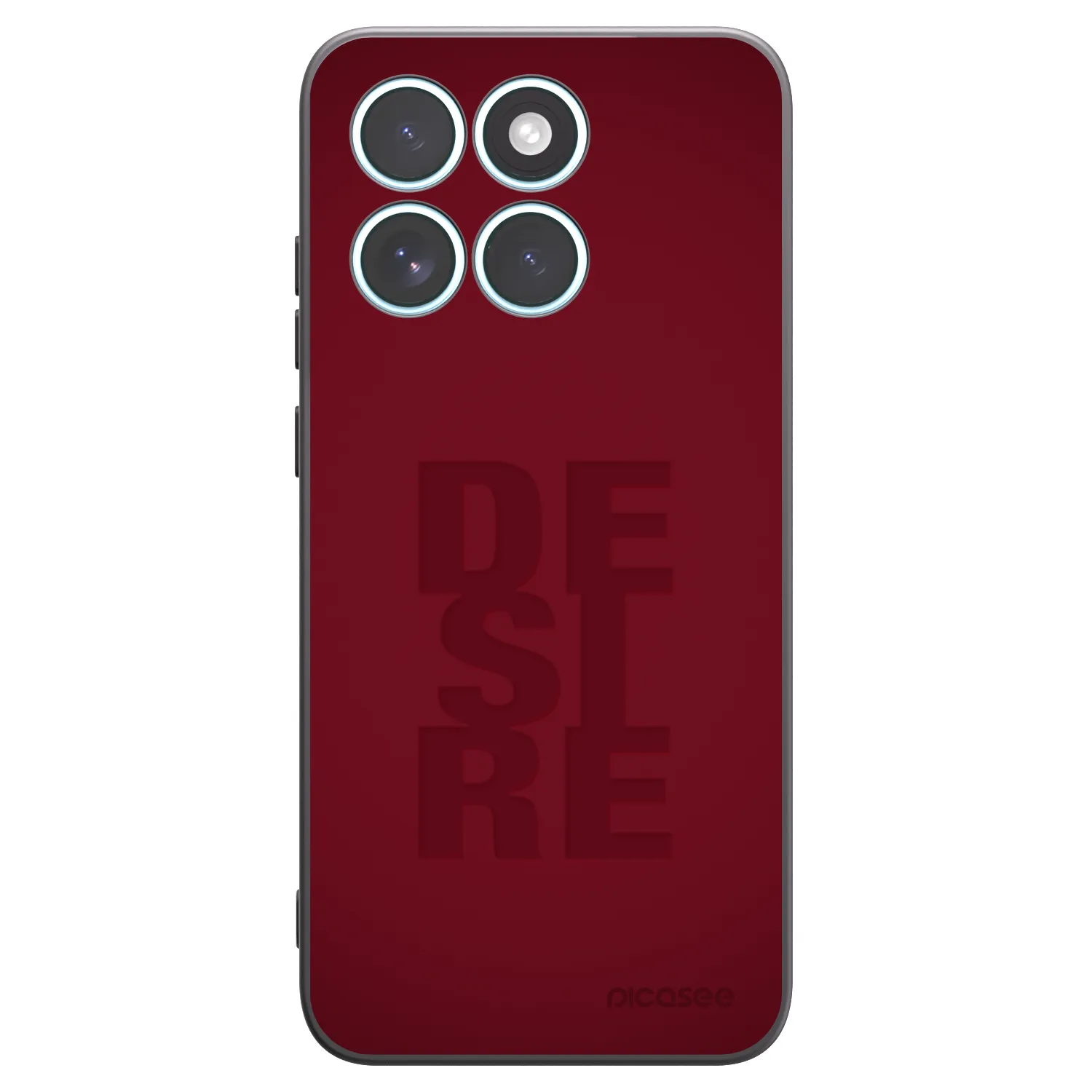 Picasee crna silikonska maskica za Motorola Edge 70 Fusion - Desire