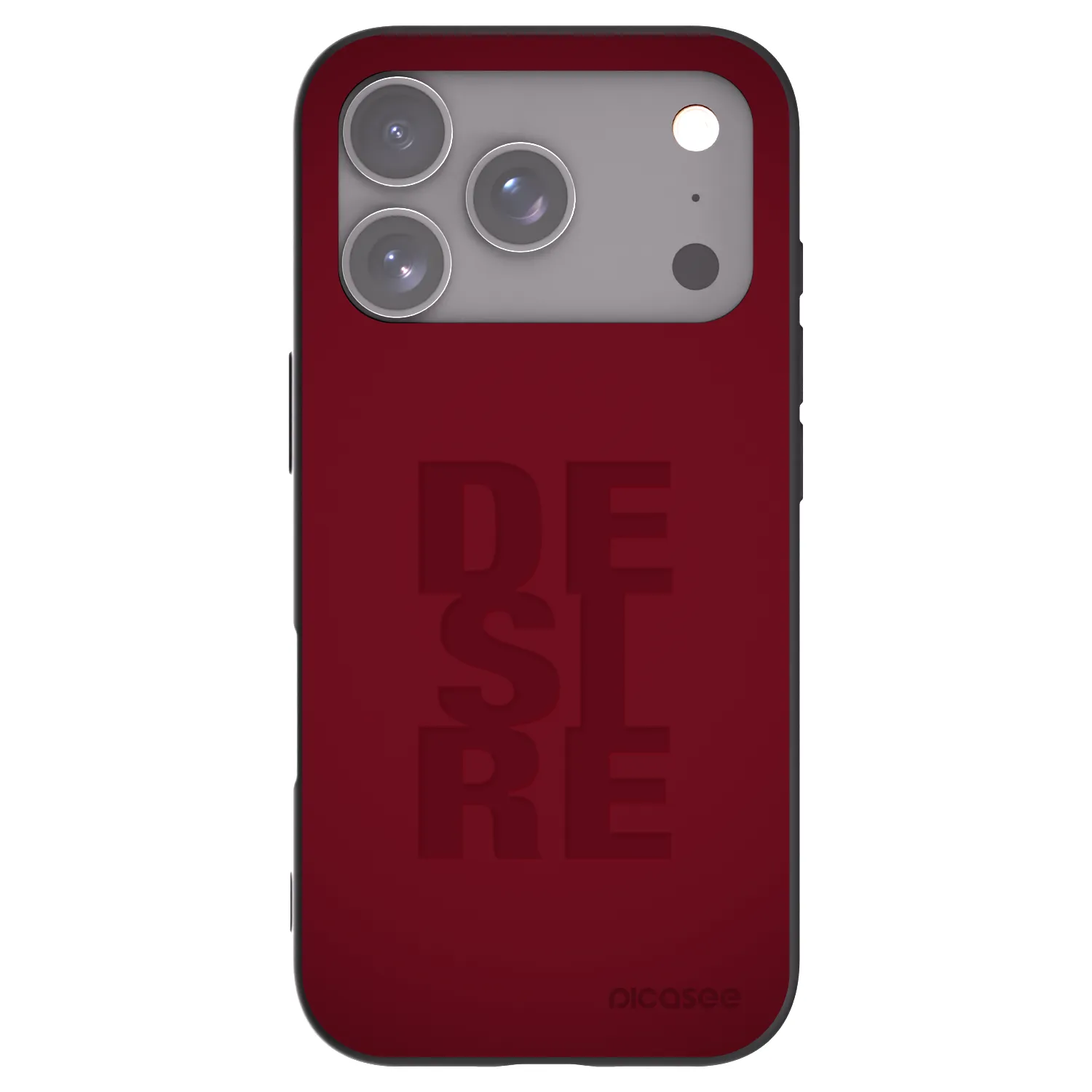Picasee crna silikonska maskica za Apple iPhone 18 Pro - Desire