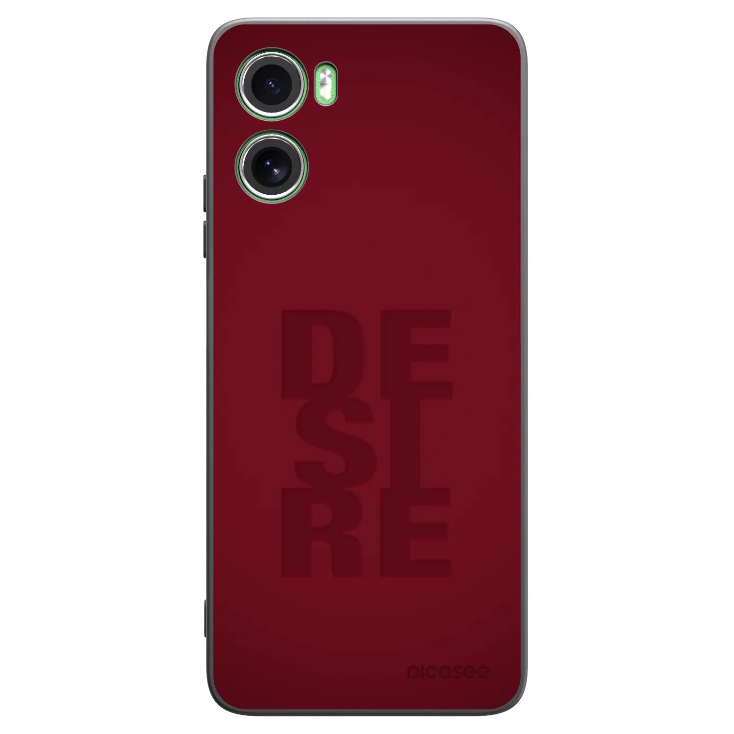 Picasee crna silikonska maskica za Motorola Moto G06 - Desire