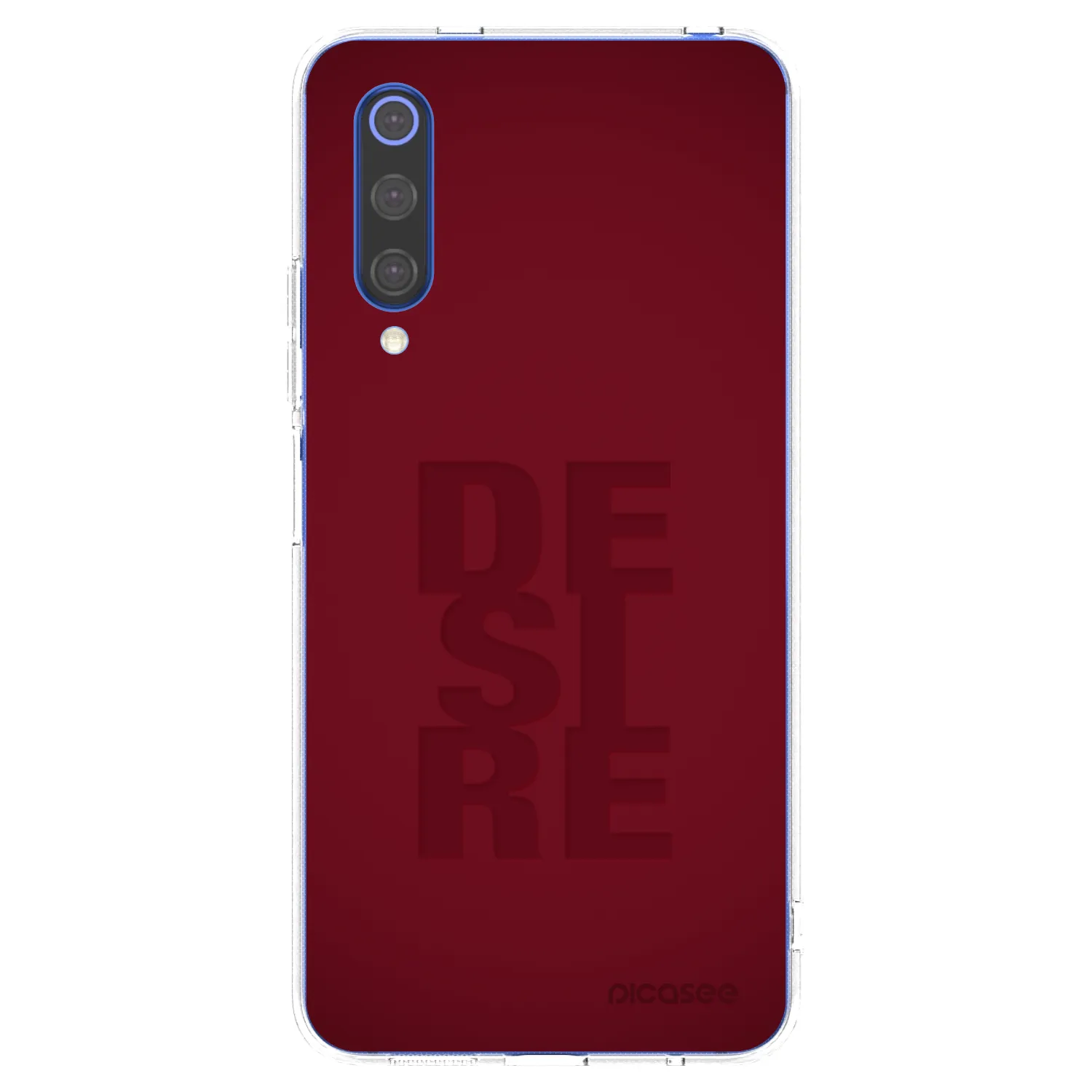 Picasee silikonska prozirna maskica za Xiaomi Mi 9 SE - Desire