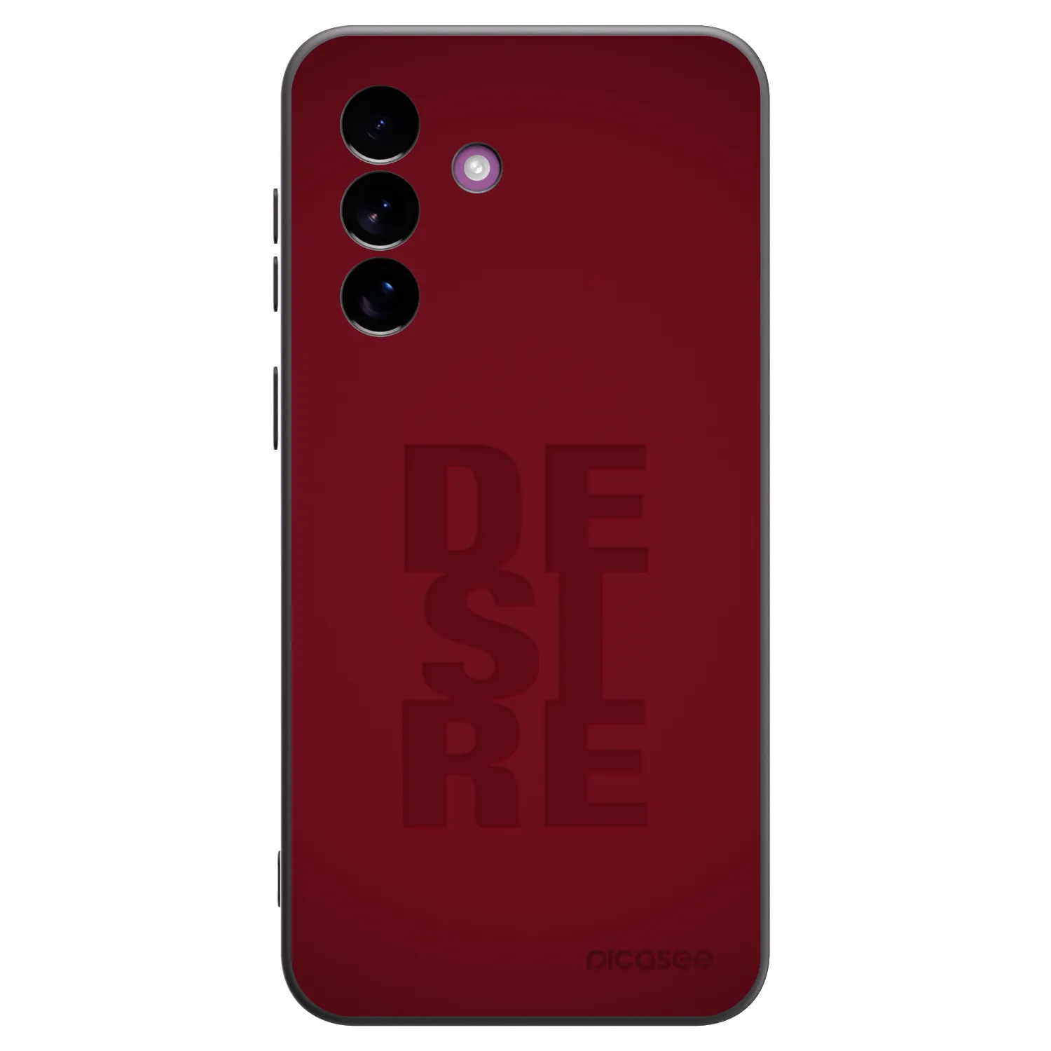 Picasee crna silikonska maskica za Samsung Galaxy A37 - Desire
