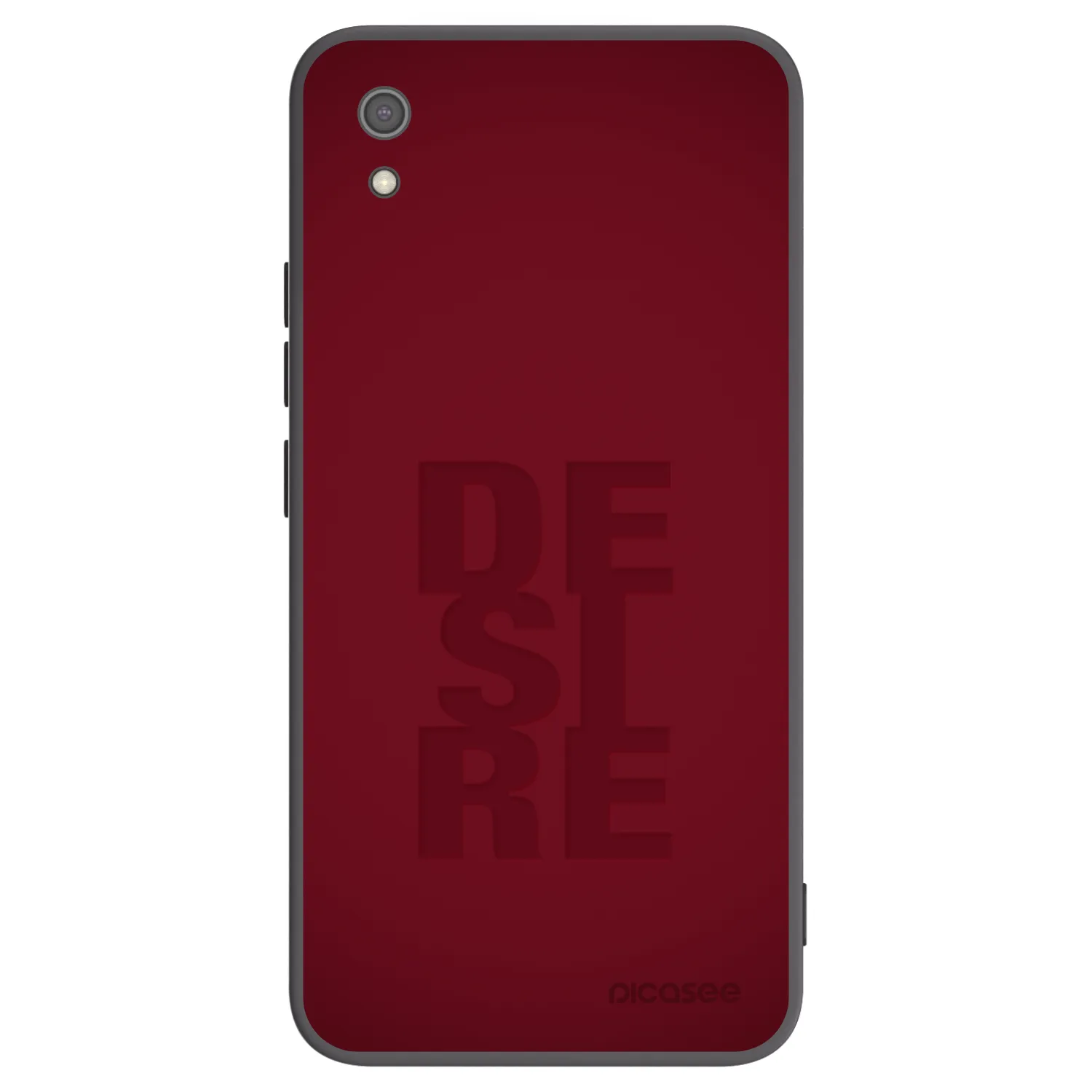 Picasee crna silikonska maskica za Xiaomi Redmi 7A - Desire