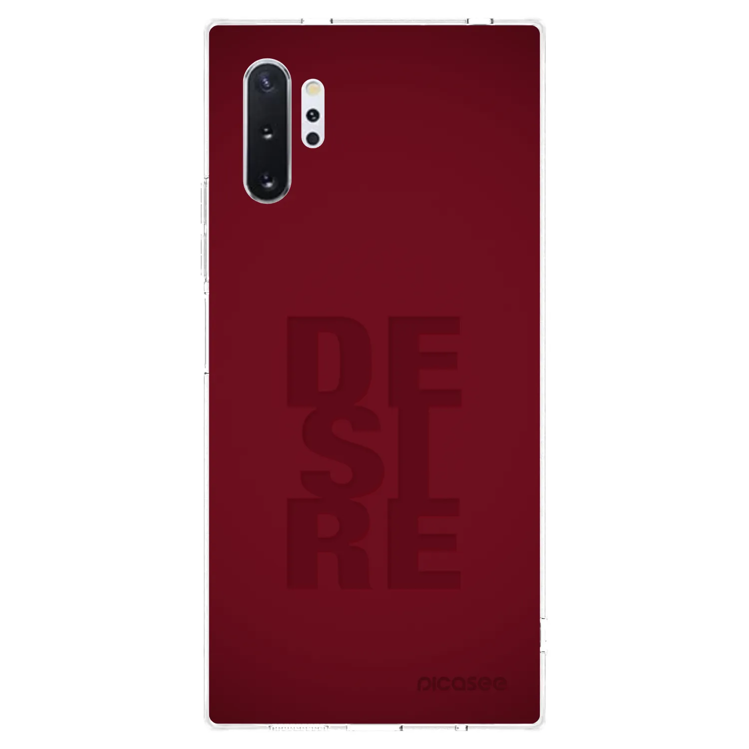 Picasee silikonska prozirna maskica za Samsung Galaxy Note 10+ N975F - Desire