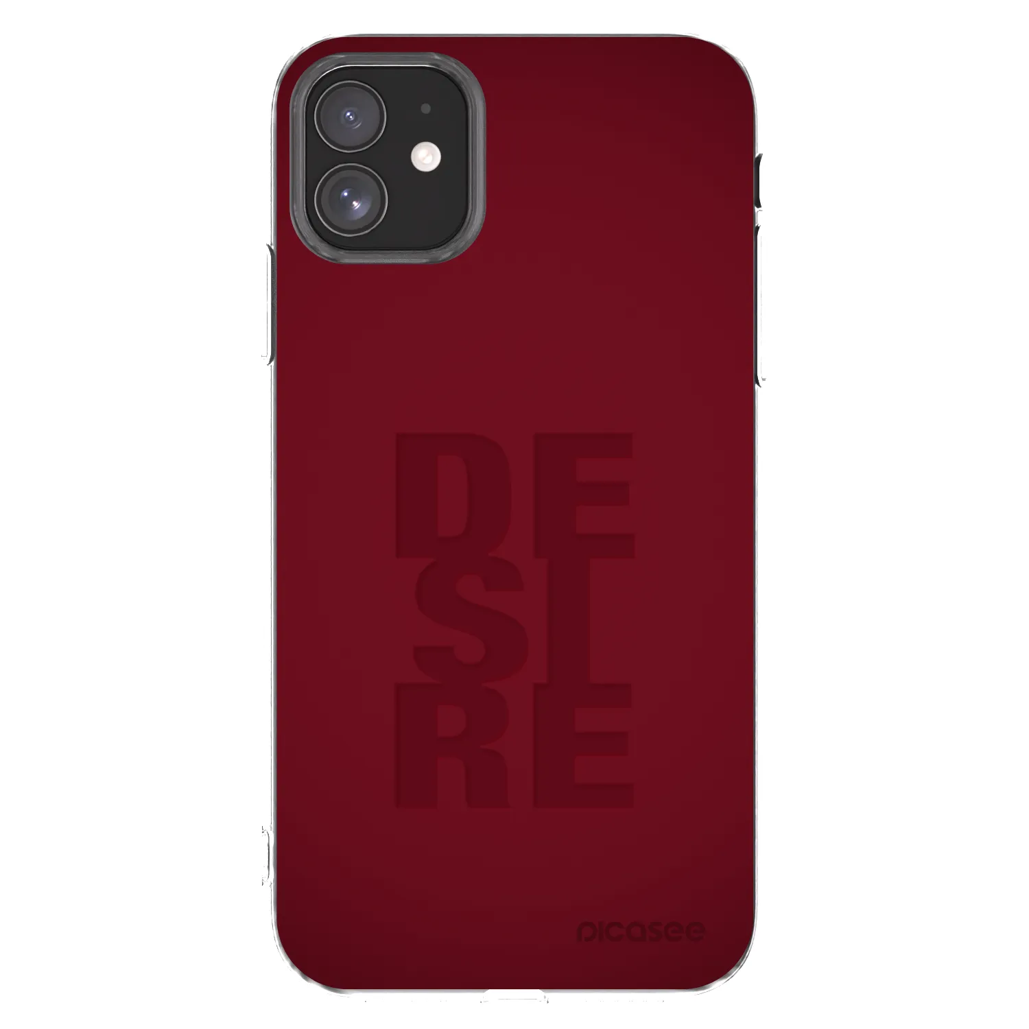 Picasee silikonska prozirna maskica za Apple iPhone 11 - Desire