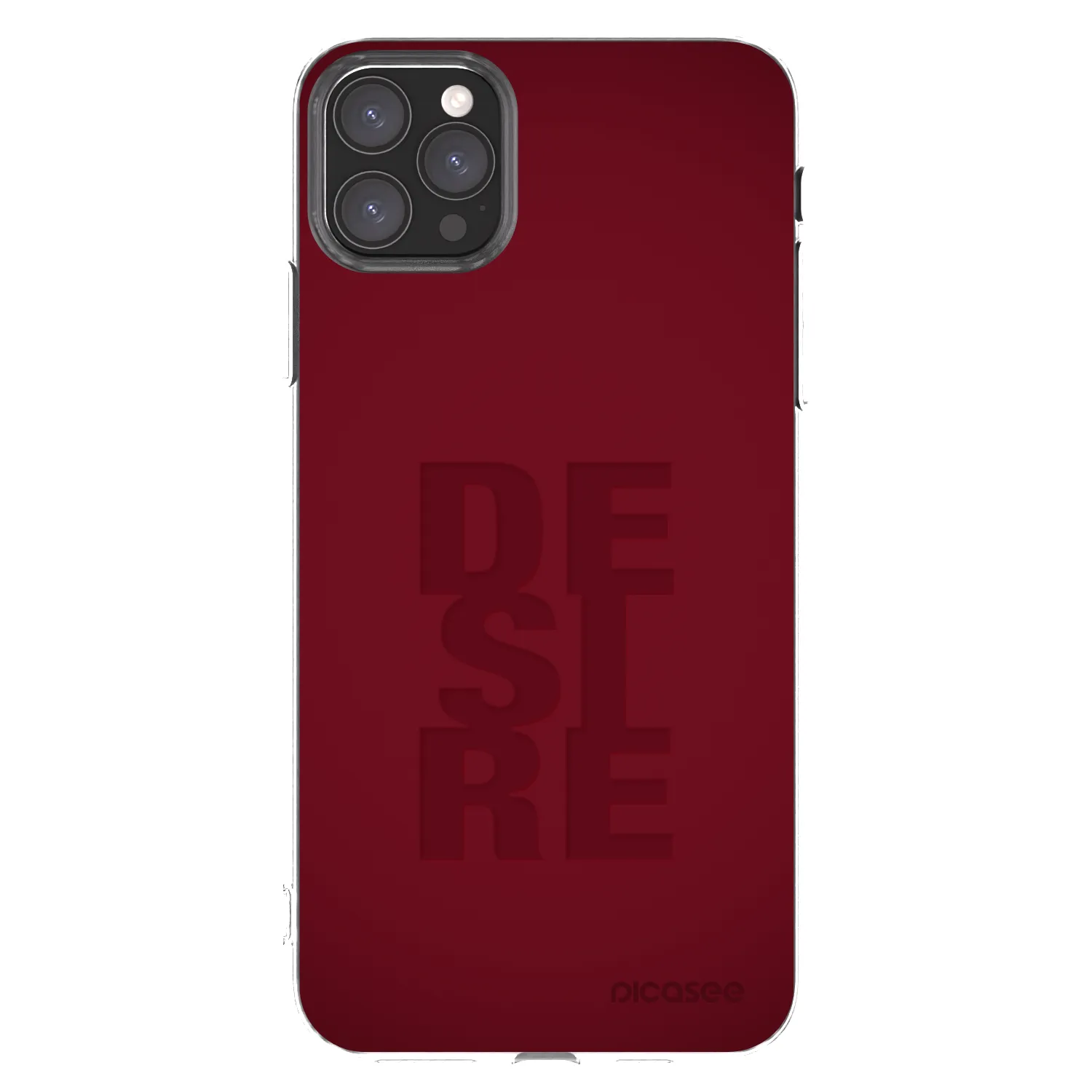 Picasee silikonska prozirna maskica za Apple iPhone 11 Pro Max - Desire