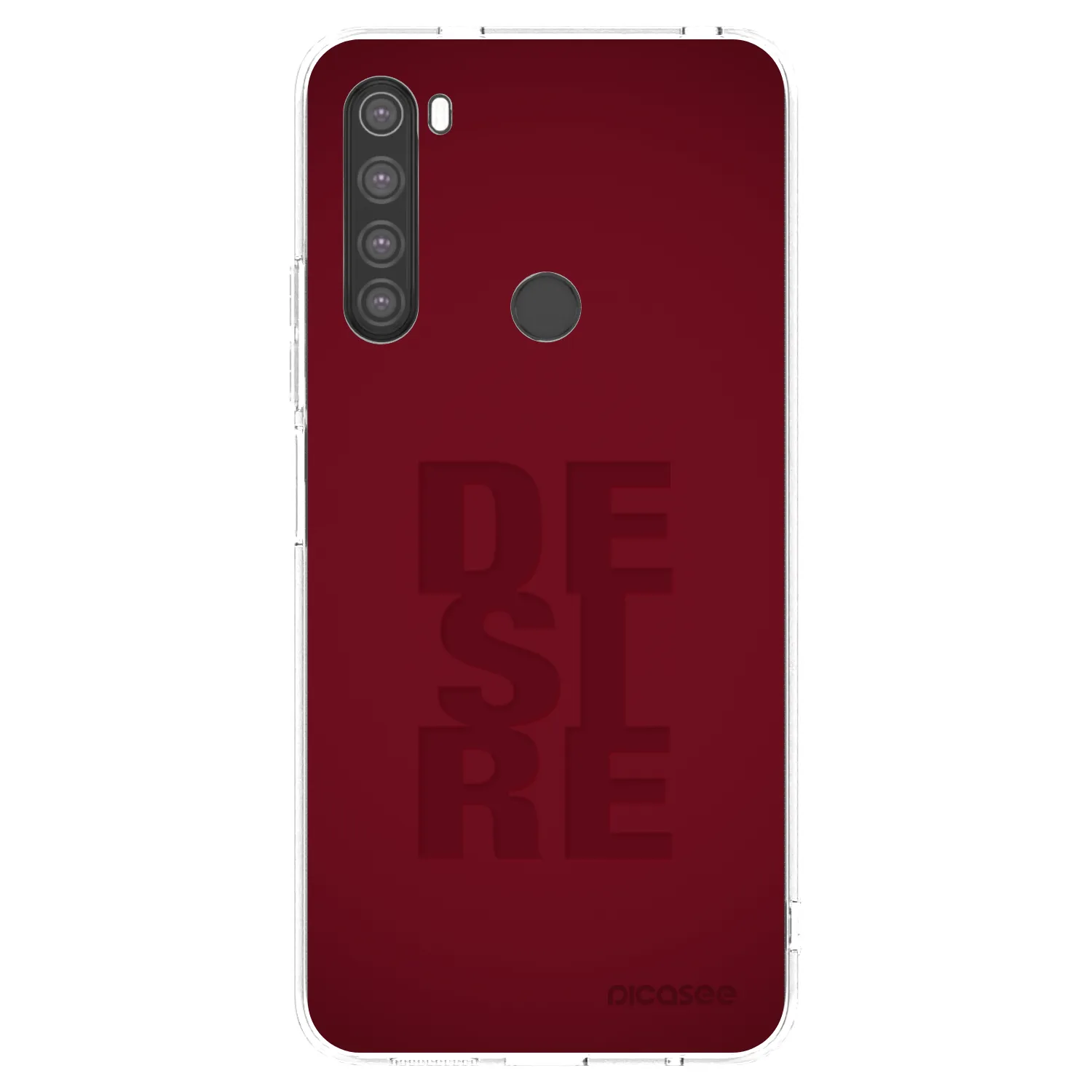 Picasee silikonska prozirna maskica za Xiaomi Redmi Note 8 - Desire